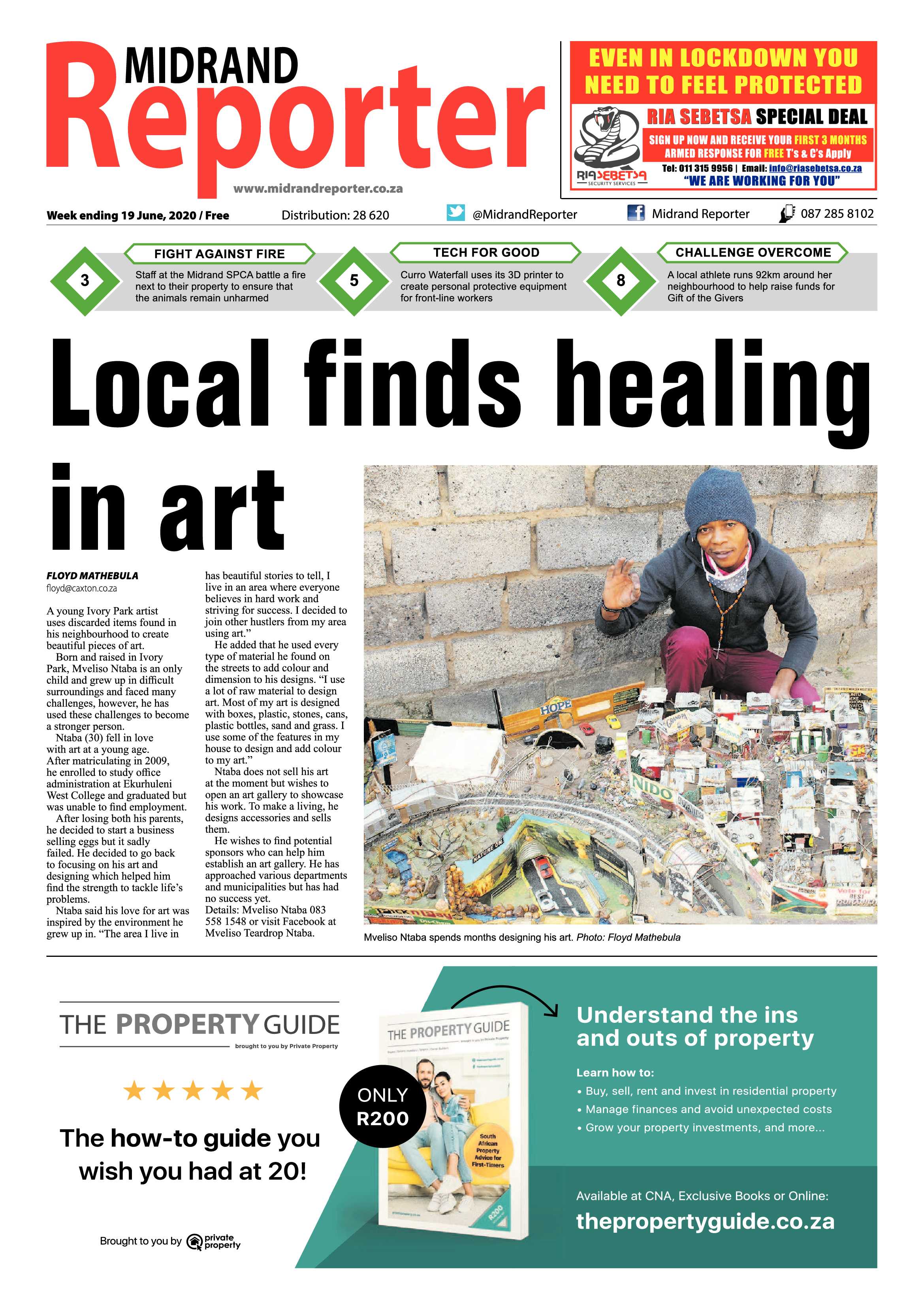 Midrand Reporter 19 June 2020 page 1