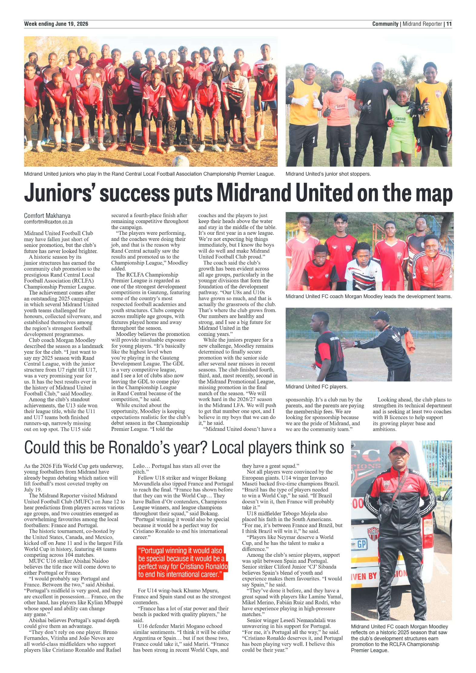 Midrand Reporter 19 June 2026 page 11