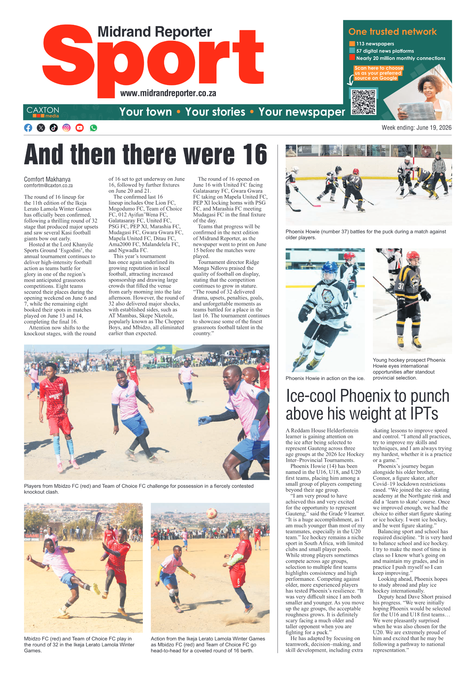 Midrand Reporter 19 June 2026 page 12