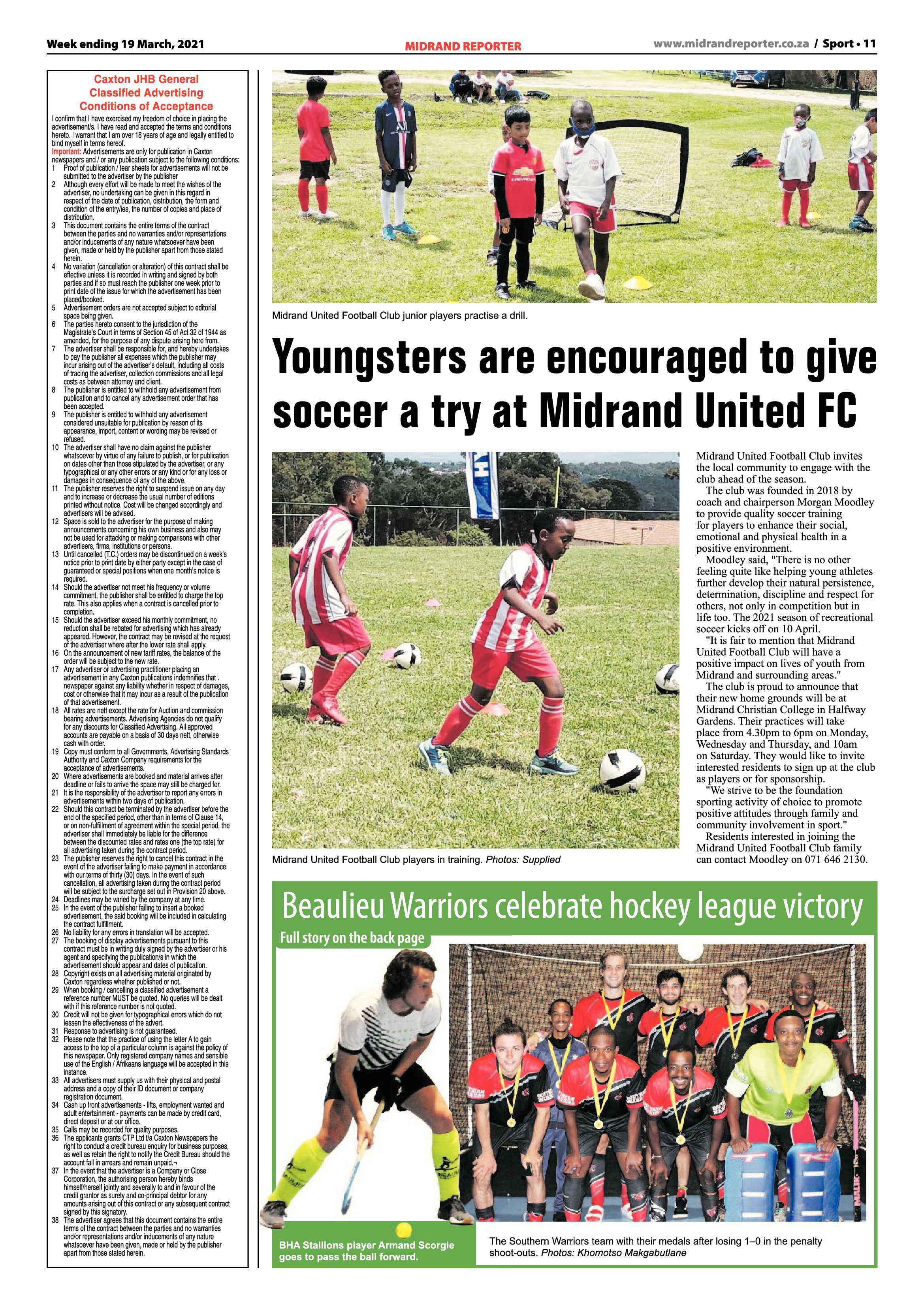 Midrand Reporter 19 March 2021 page 11