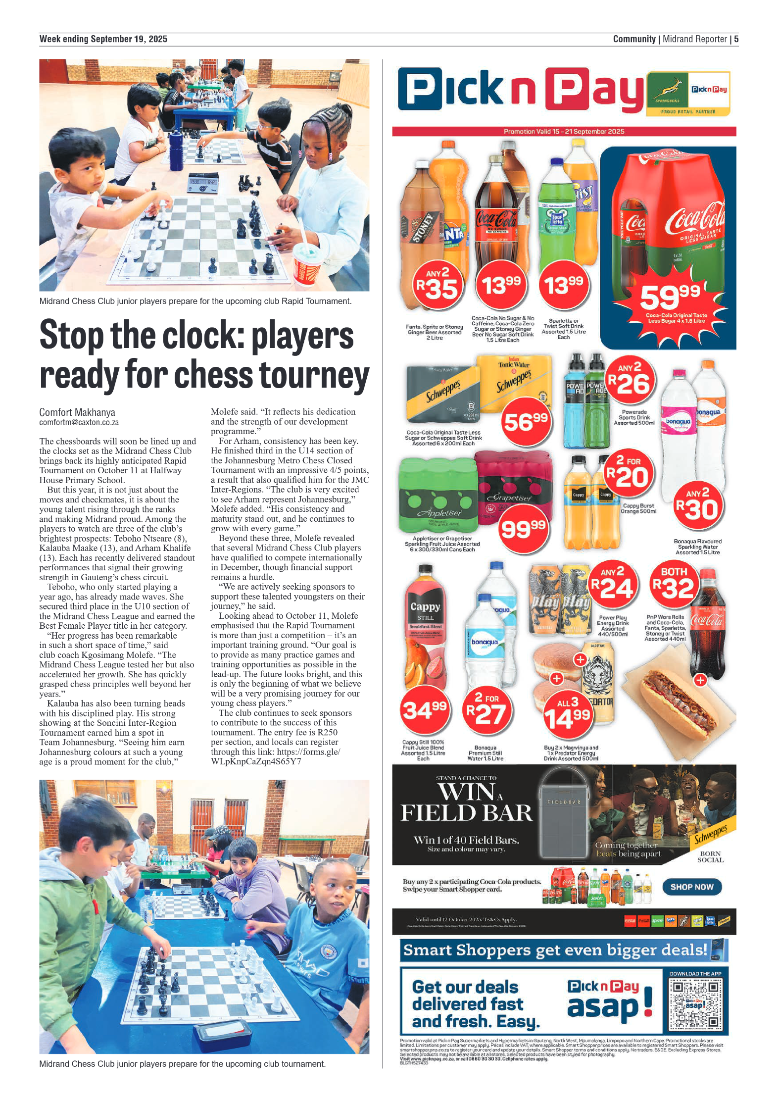Midrand Reporter 19 September 2025 page 7