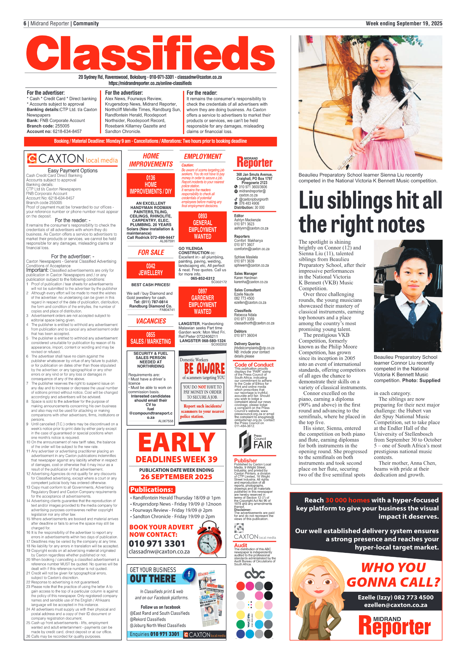 Midrand Reporter 19 September 2025 page 8