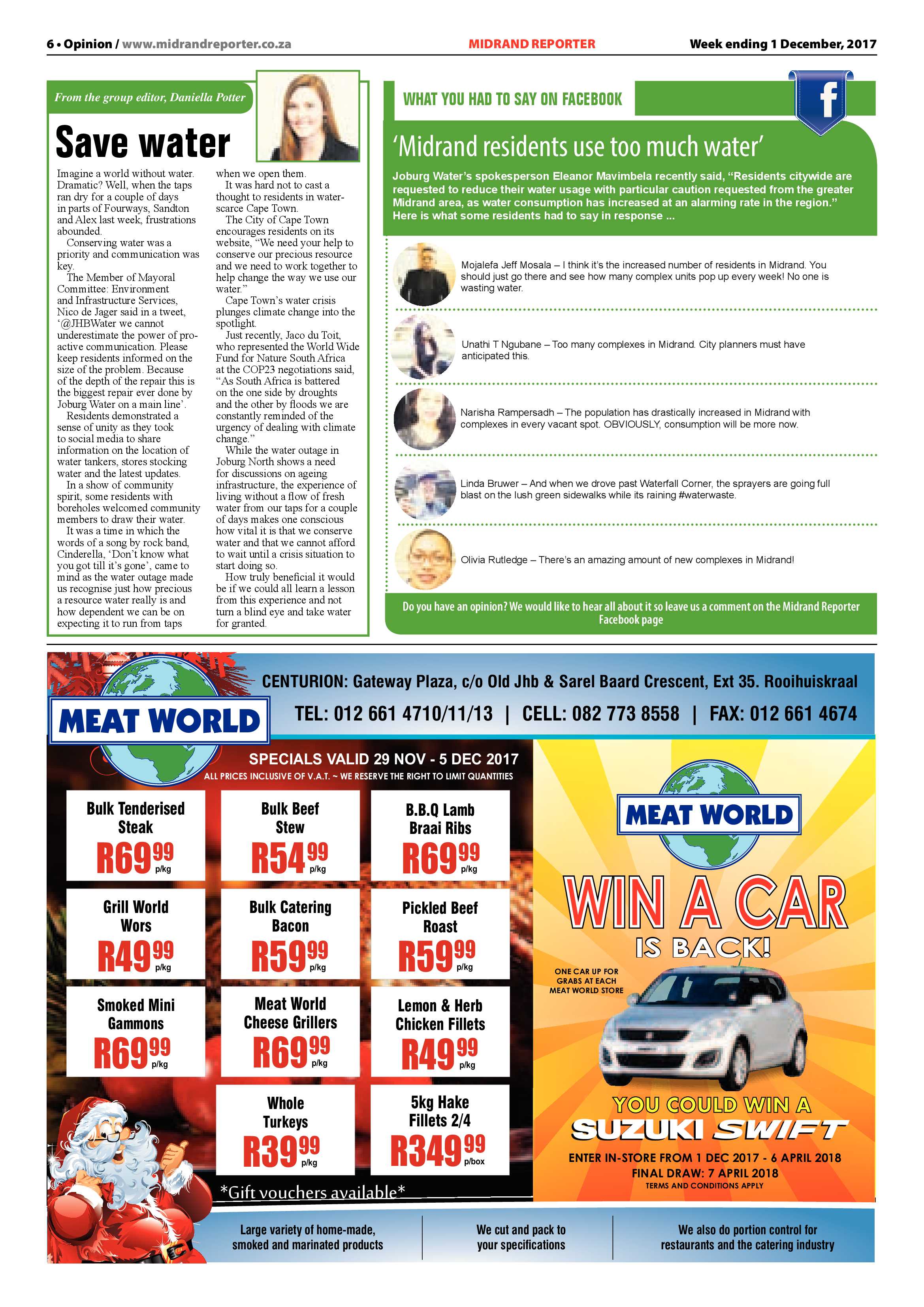 Midrand Reporter 1 December page 6