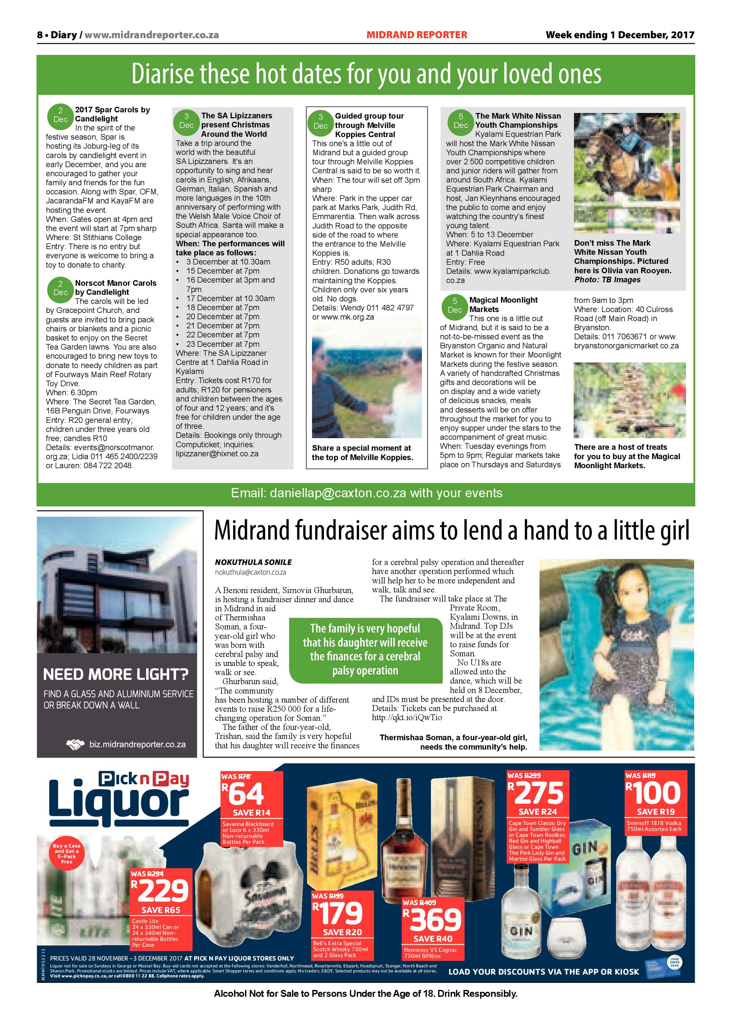 Midrand Reporter 1 December page 8