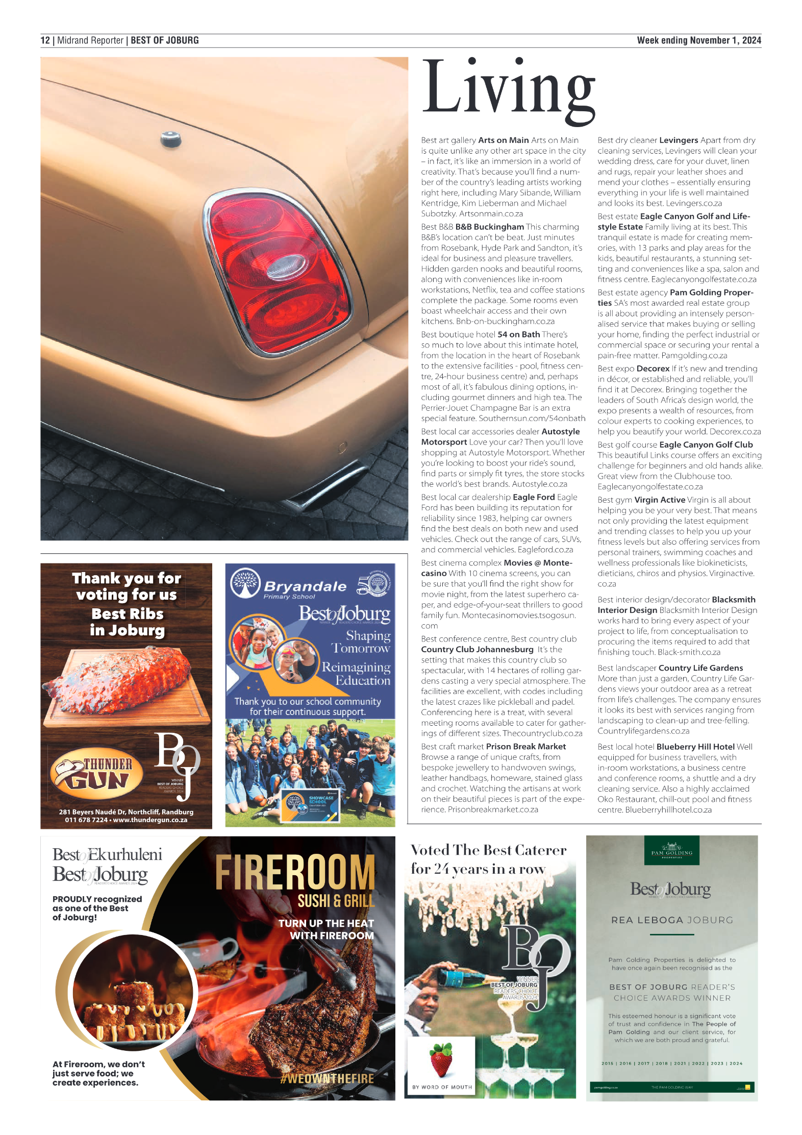 Midrand Reporter 1 November 2024 page 12