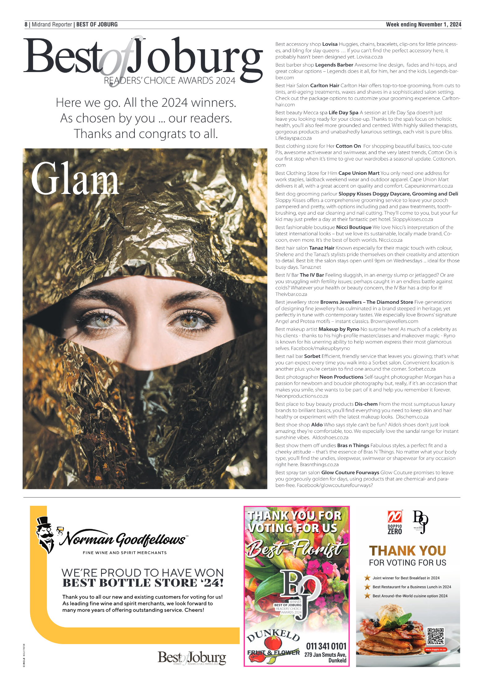 Midrand Reporter 1 November 2024 page 8