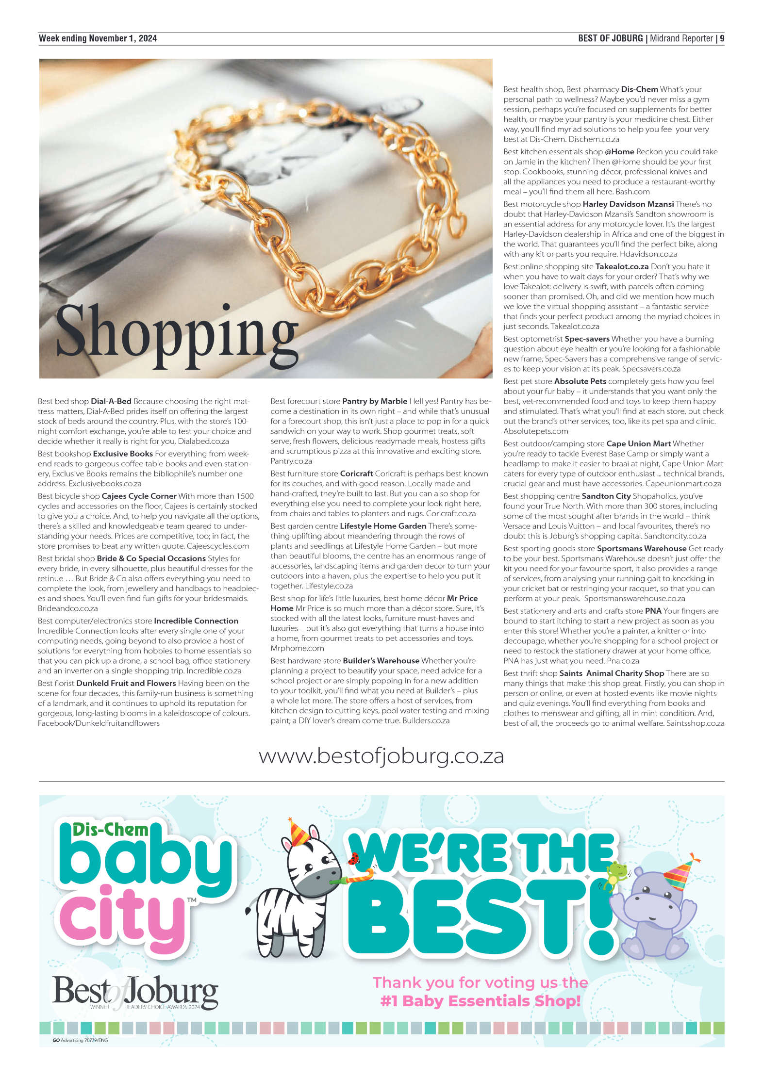 Midrand Reporter 1 November 2024 page 9