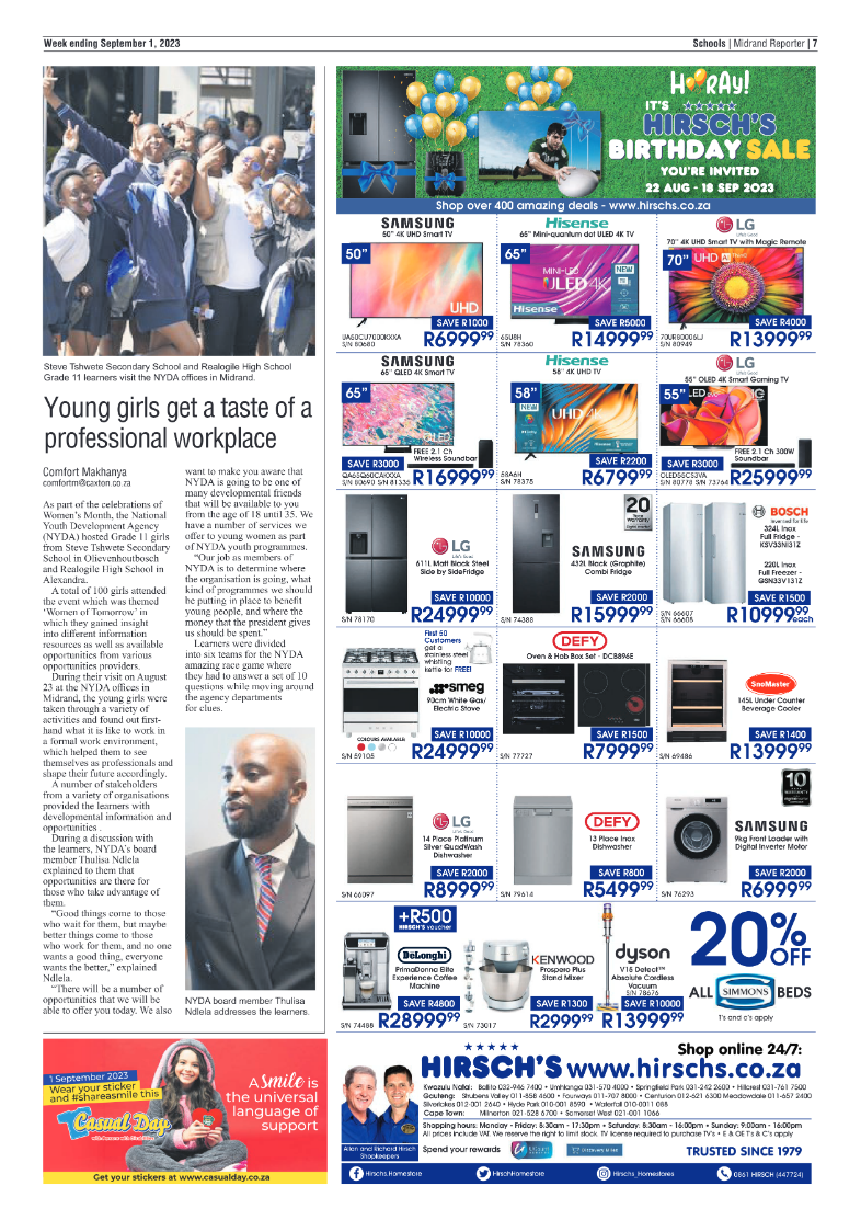 Midrand Reporter 1 September 2023 page 7