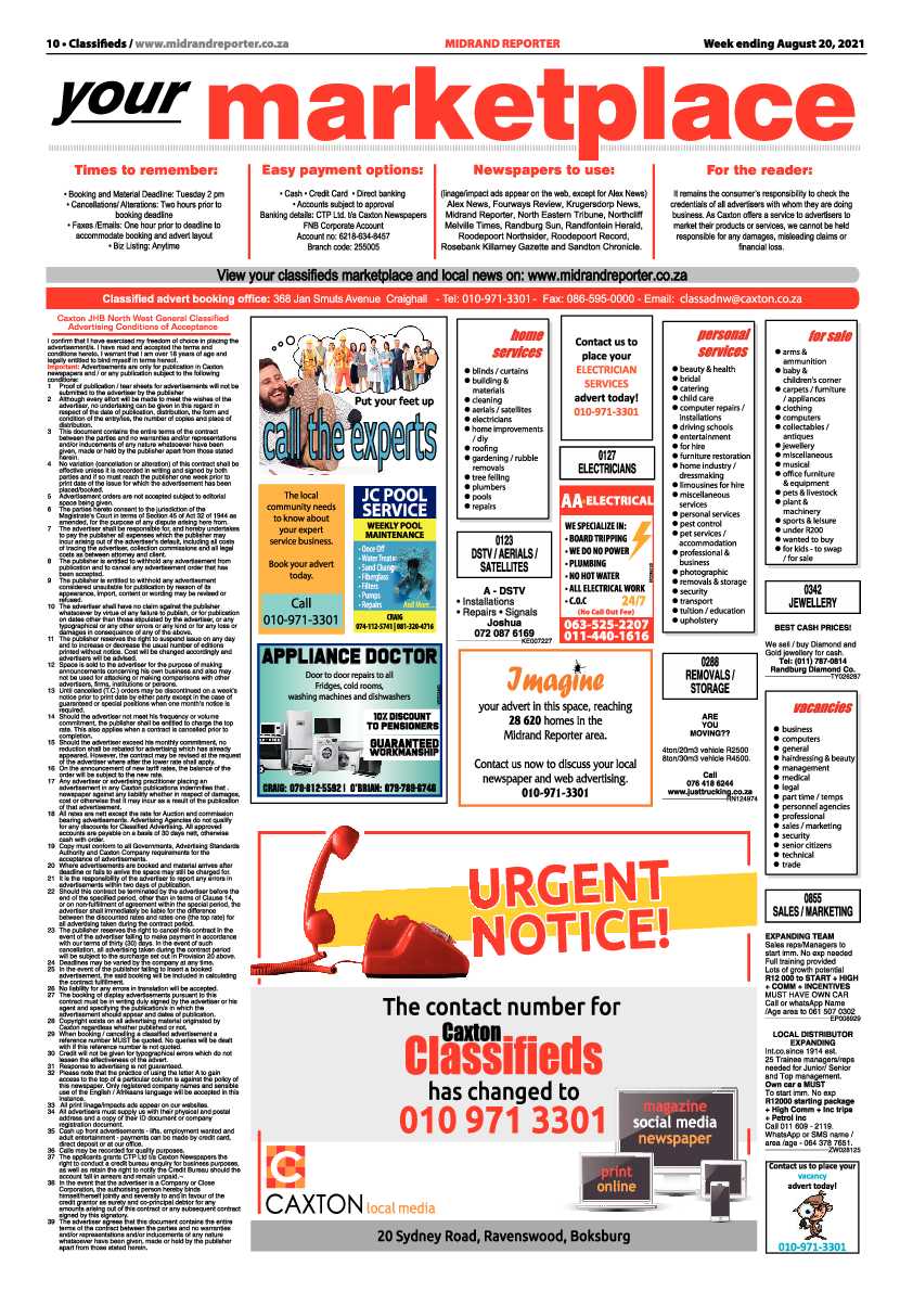 Midrand Reporter 20 August 2021 page 10