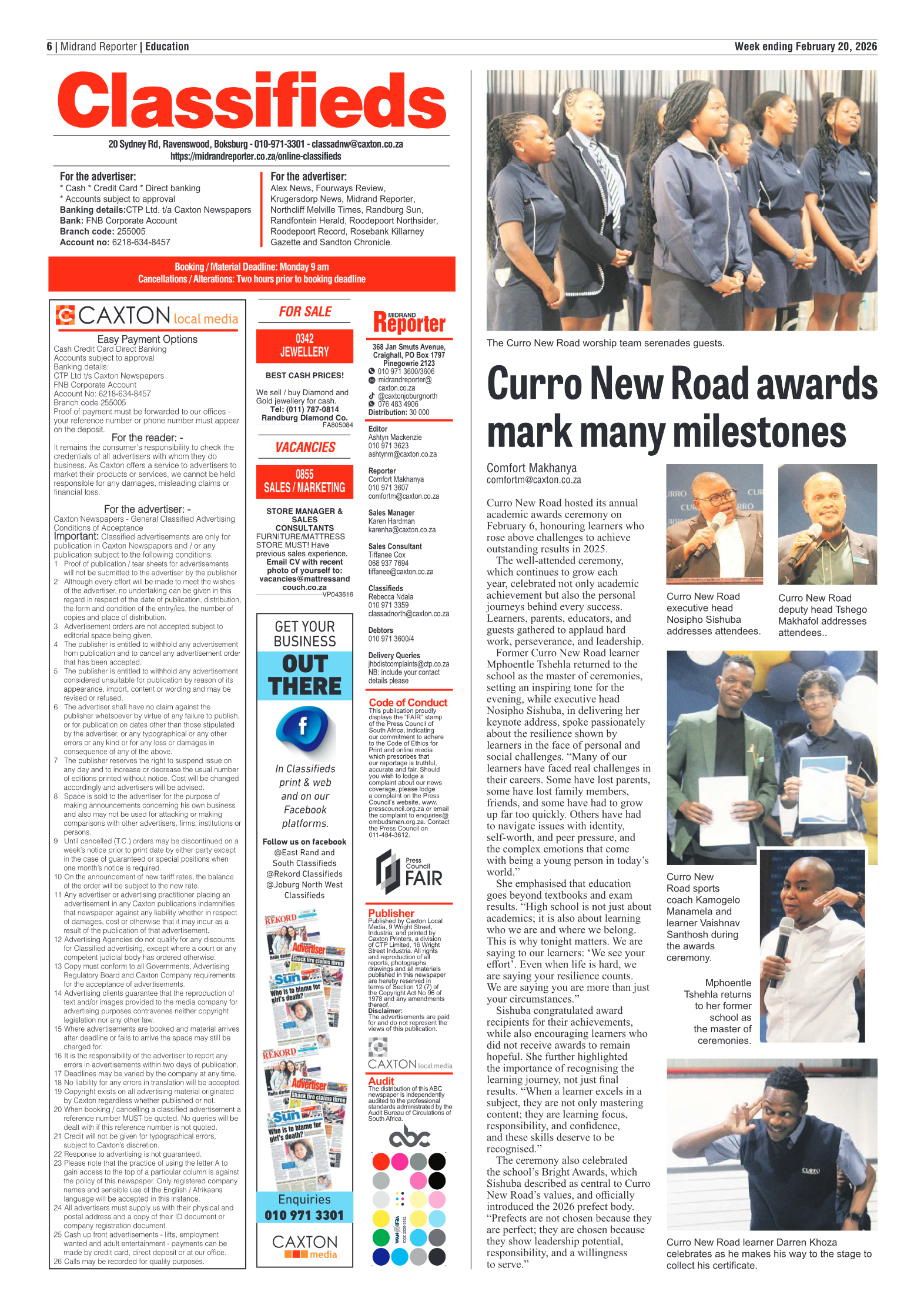 Midrand Reporter 20 February 2026 page 6