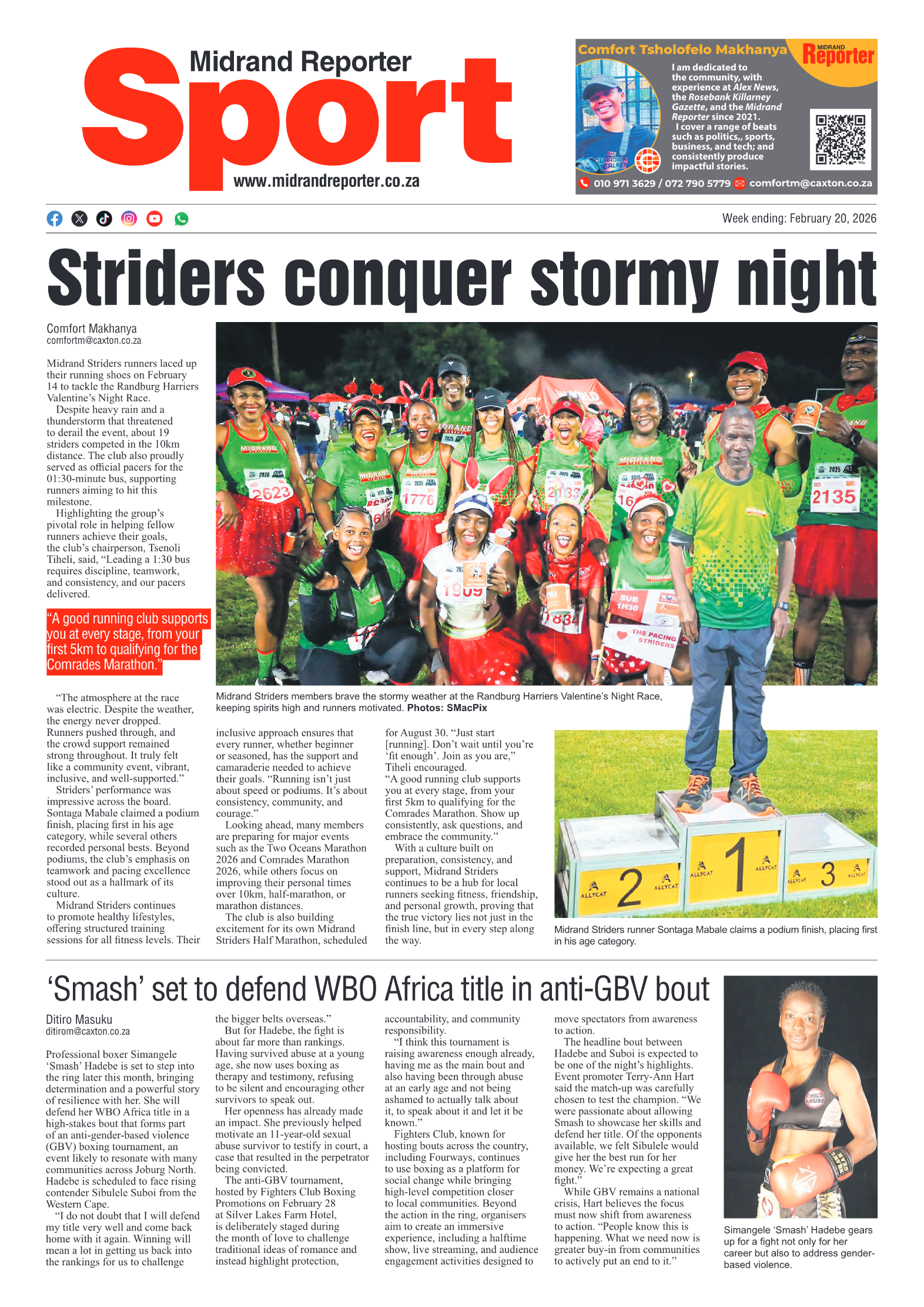 Midrand Reporter 20 February 2026 page 8