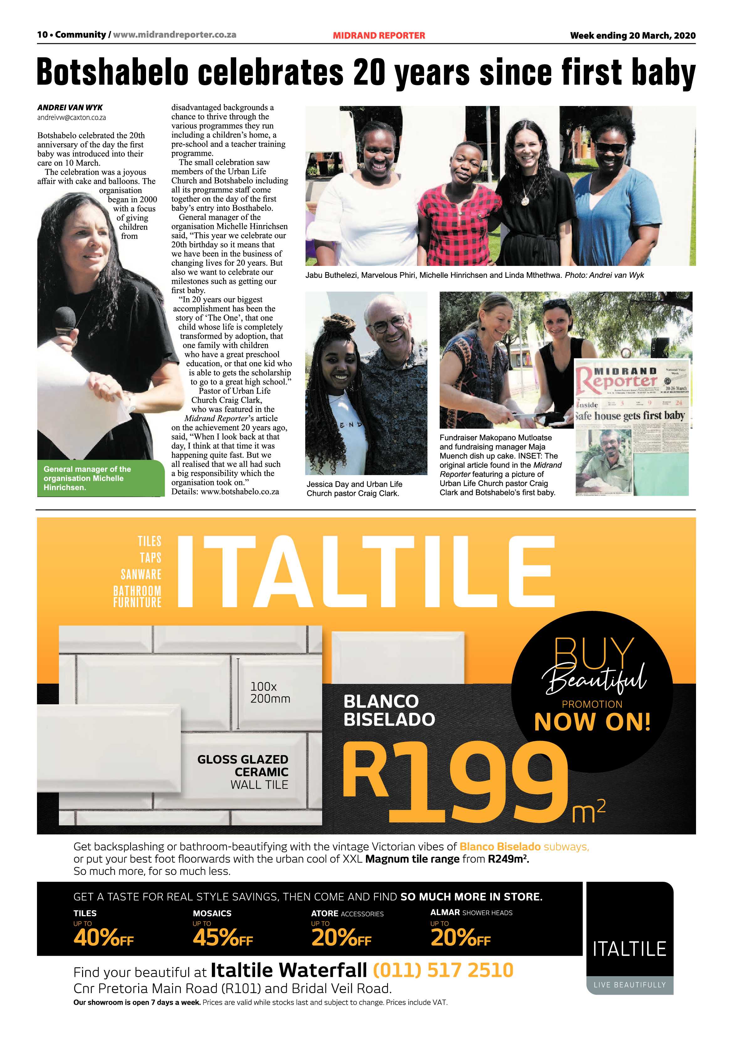 Midrand Reporter 20 March 2020 page 10