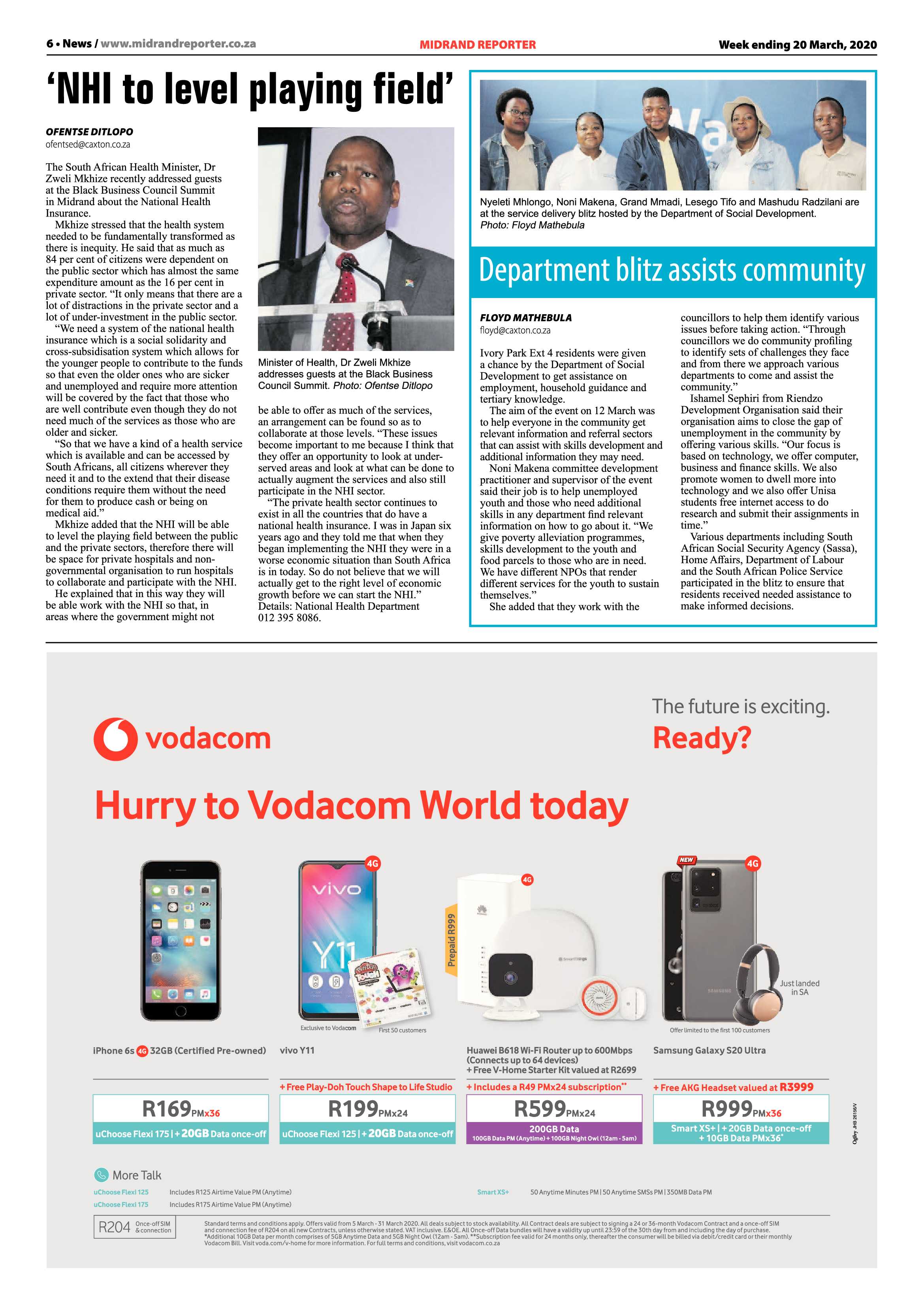Midrand Reporter 20 March 2020 page 6