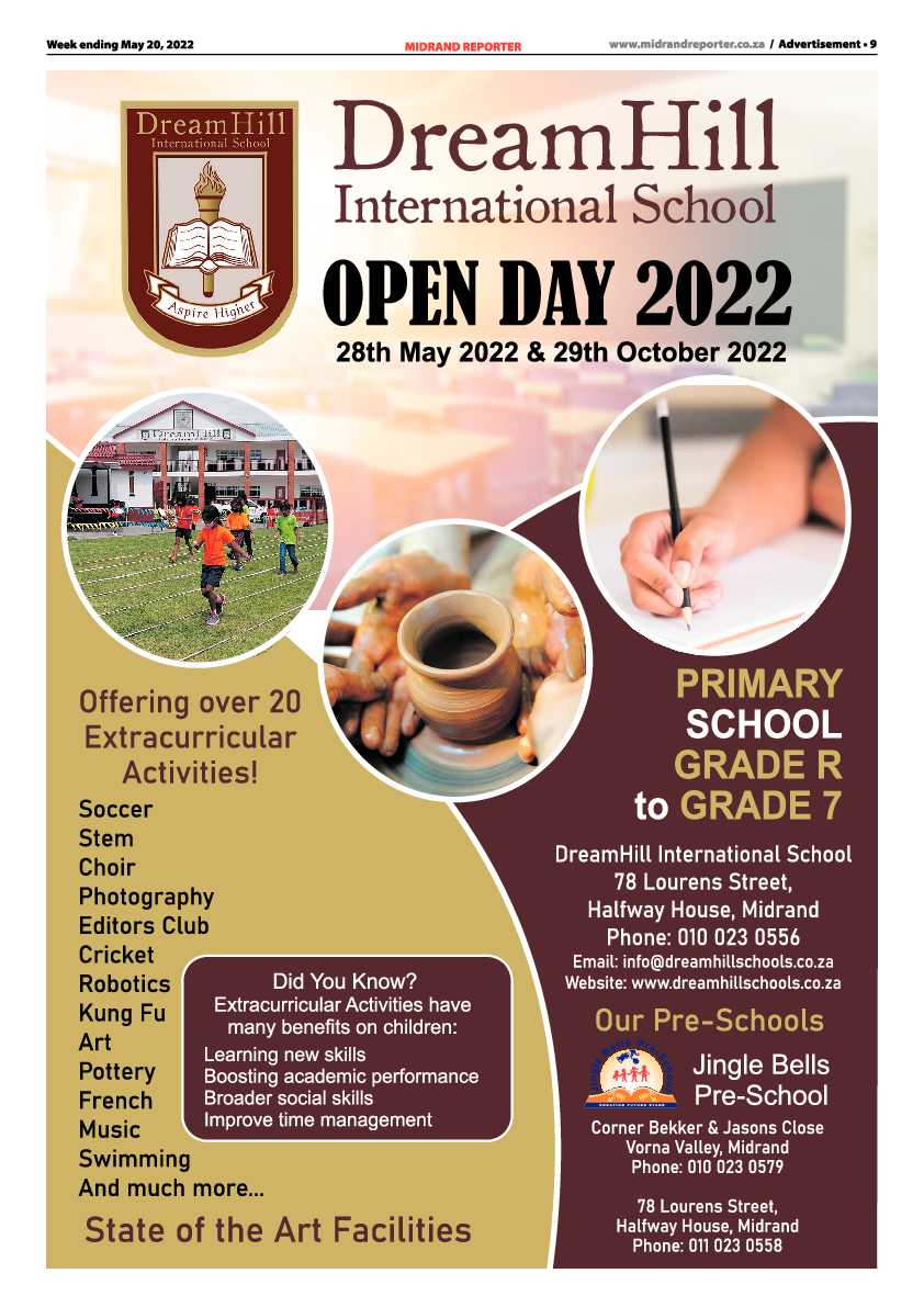 Midrand Reporter 20 May 2022 page 9