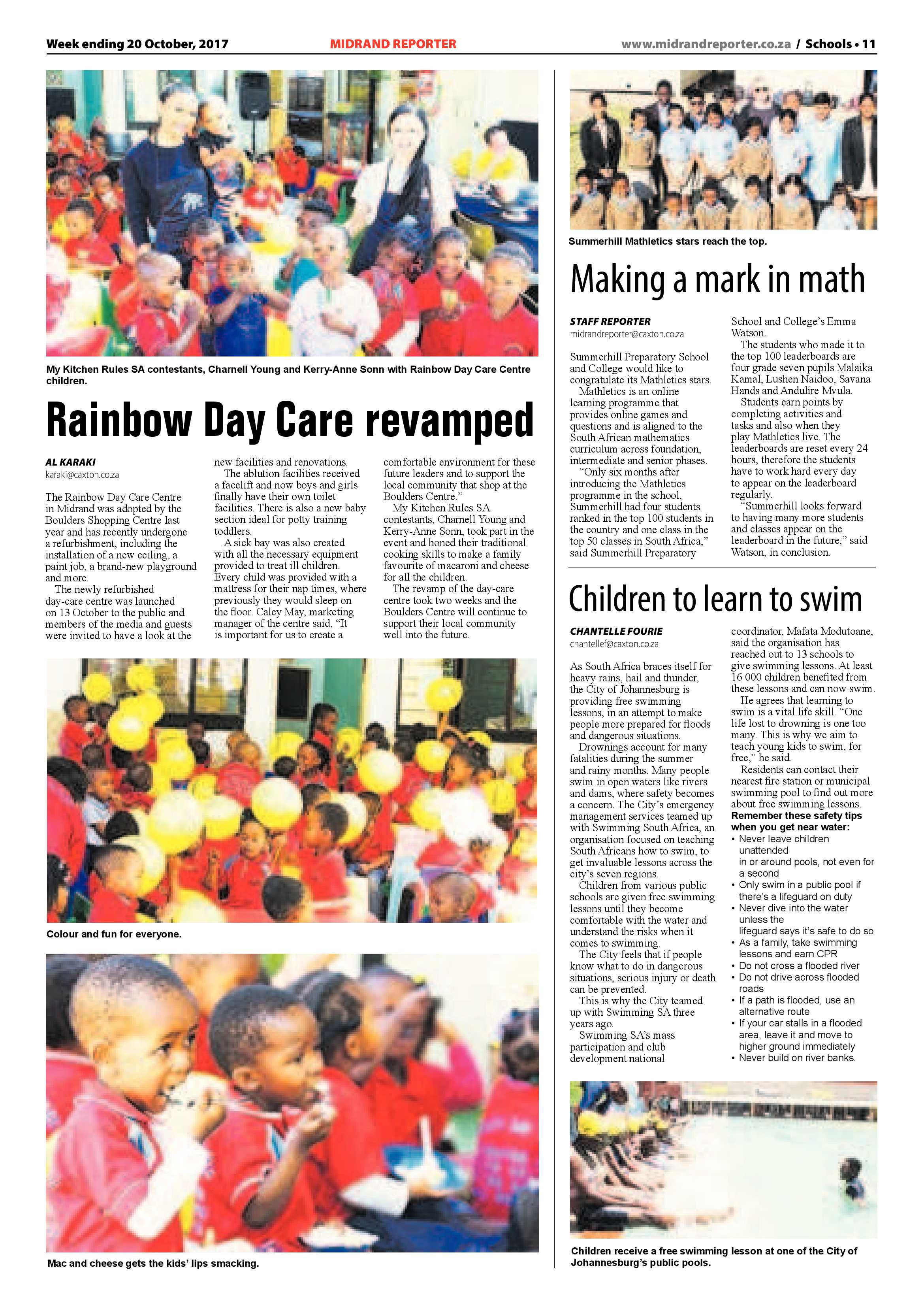 Midrand Reporter 20 October 2017 page 11