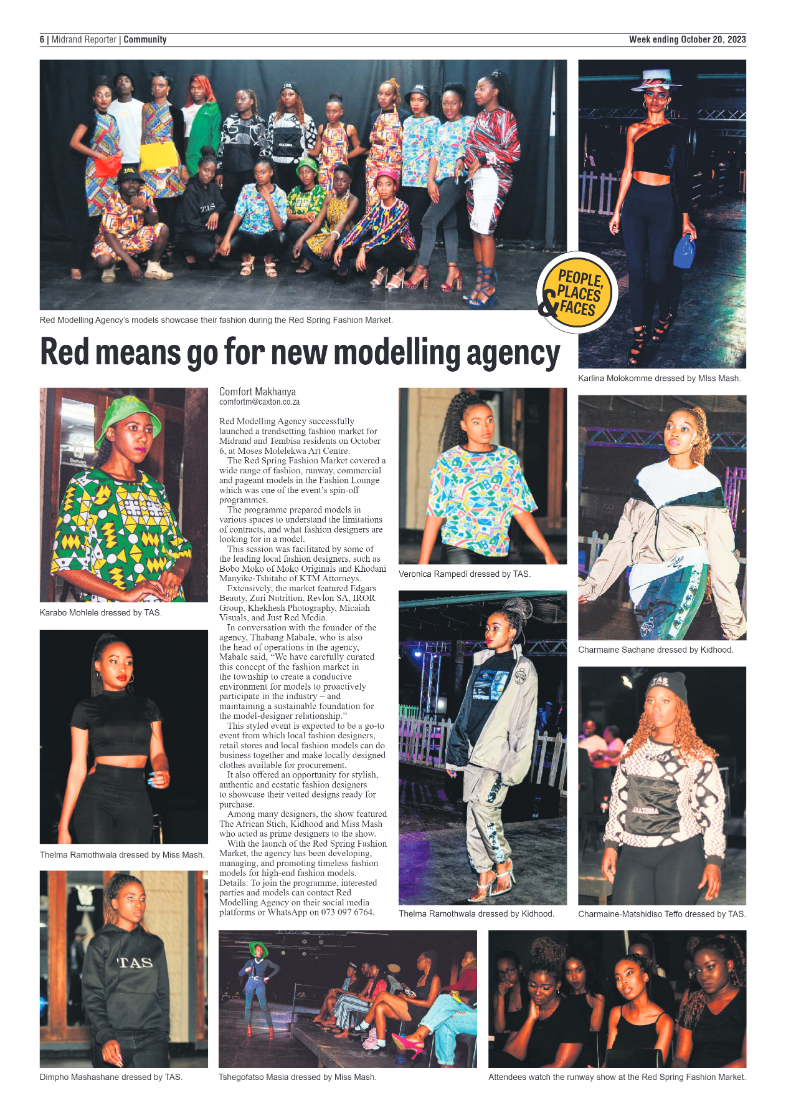 Midrand Reporter 20 October 2023 page 6