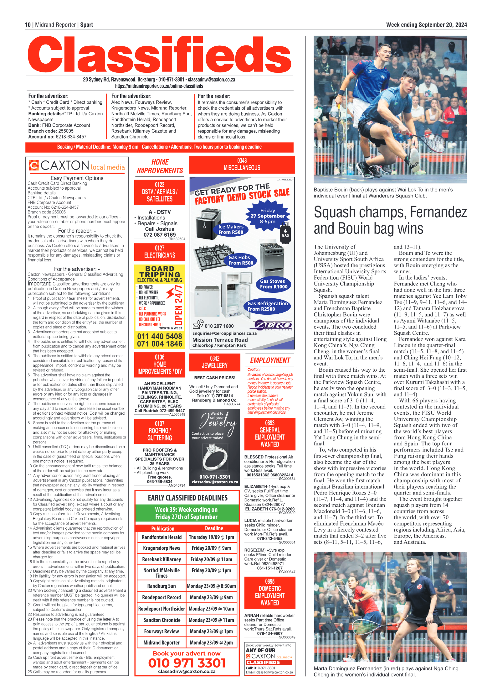 Midrand Reporter 20 September 2024 page 10