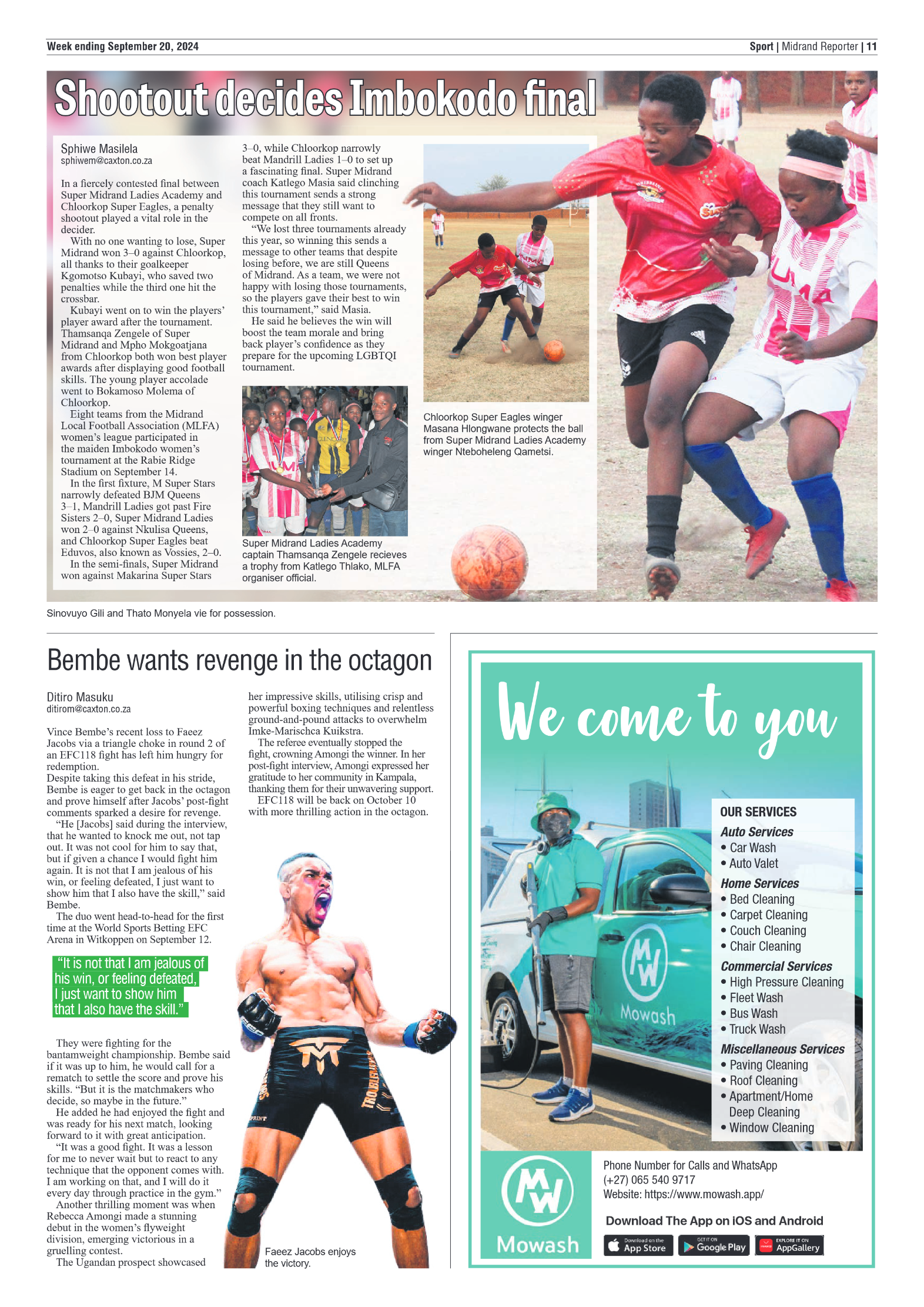 Midrand Reporter 20 September 2024 page 11