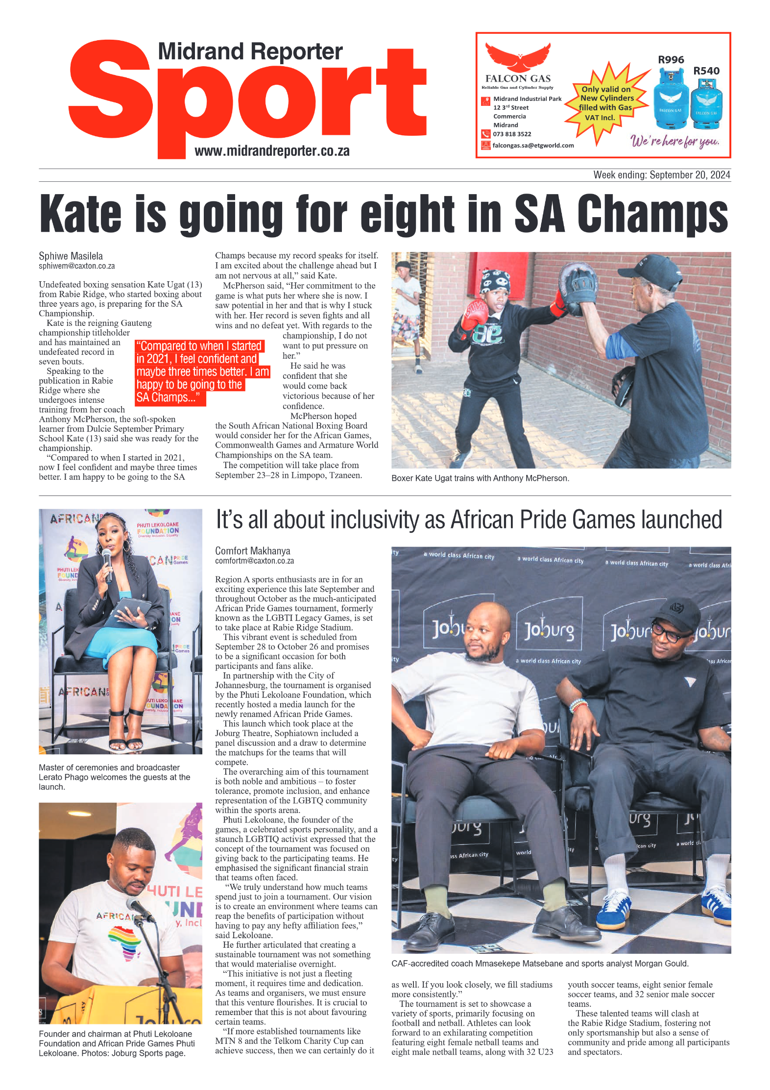 Midrand Reporter 20 September 2024 page 12
