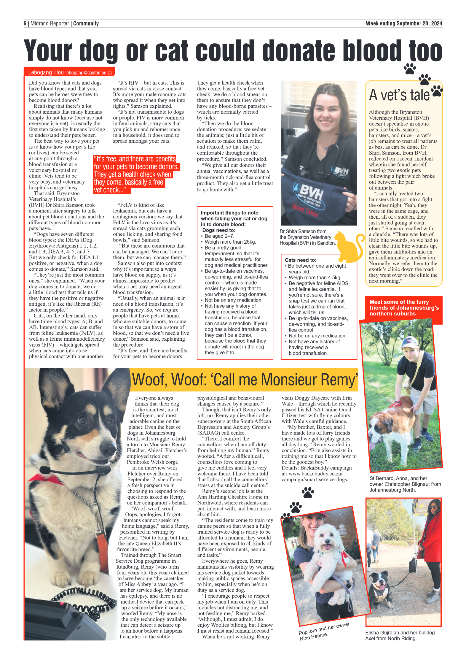 Midrand Reporter 20 September 2024 page 6