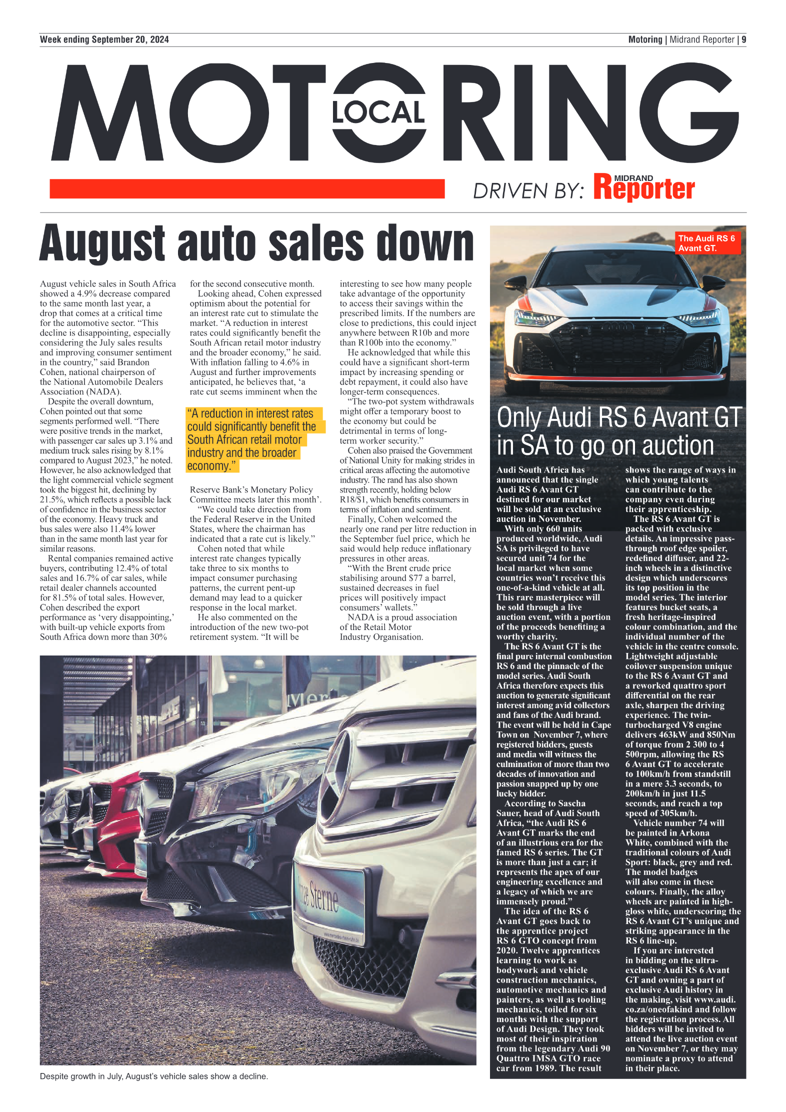 Midrand Reporter 20 September 2024 page 9