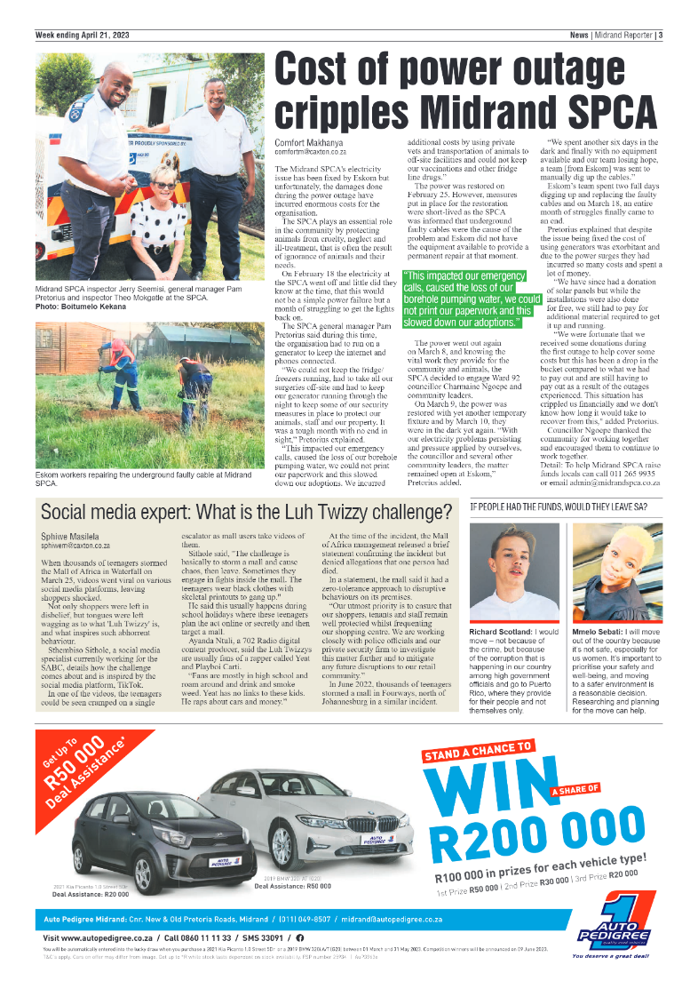 Midrand Reporter 21 April 2023 page 3
