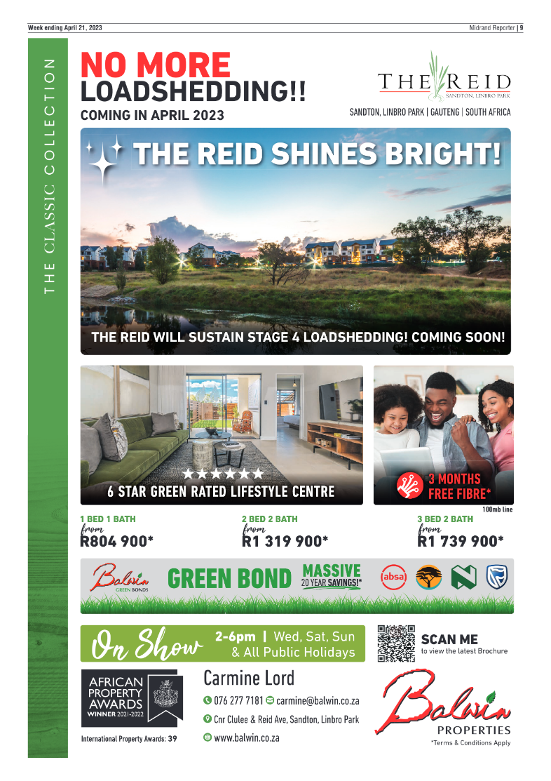 Midrand Reporter 21 April 2023 page 9