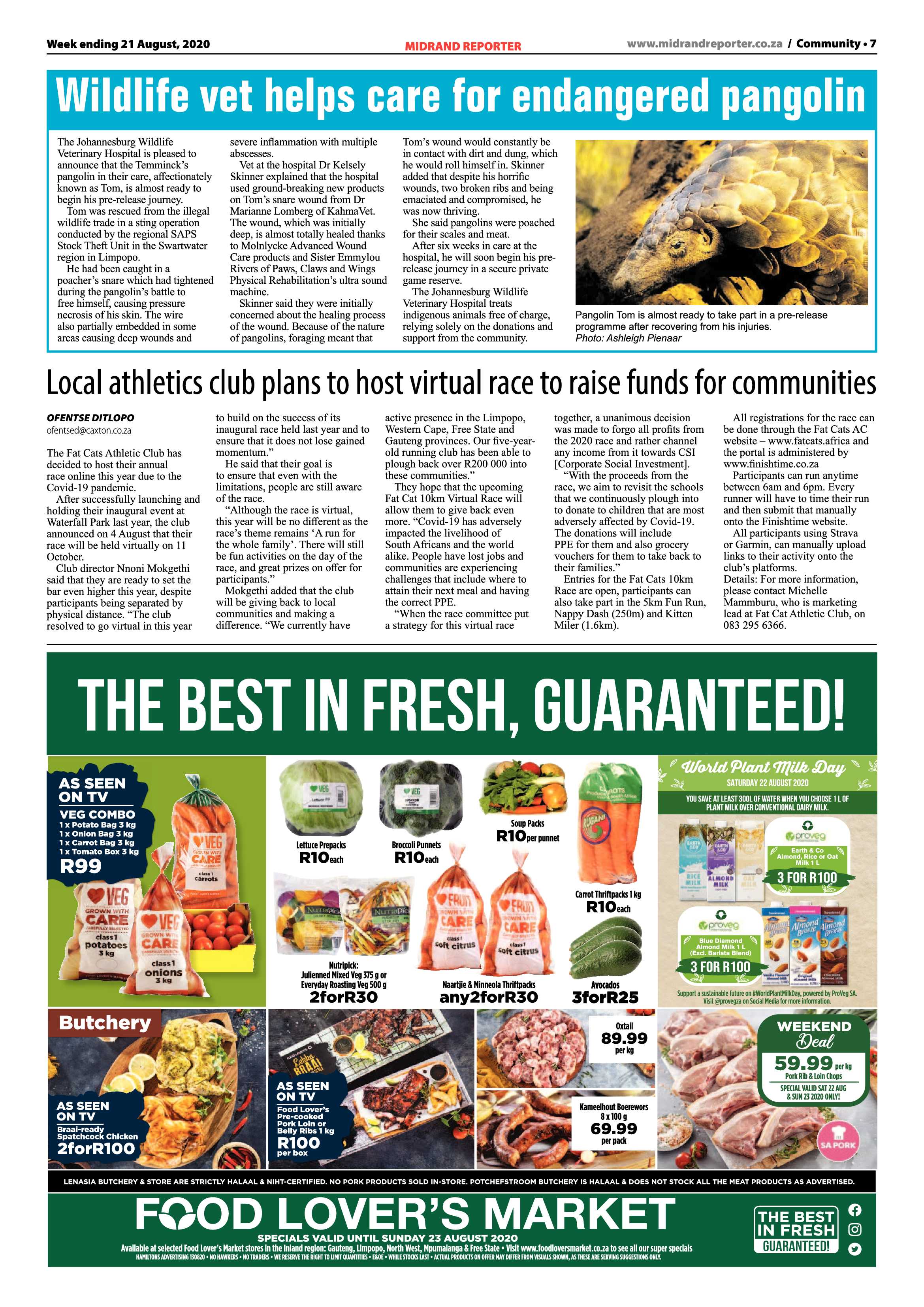 Midrand Reporter  21 August 2020 page 7