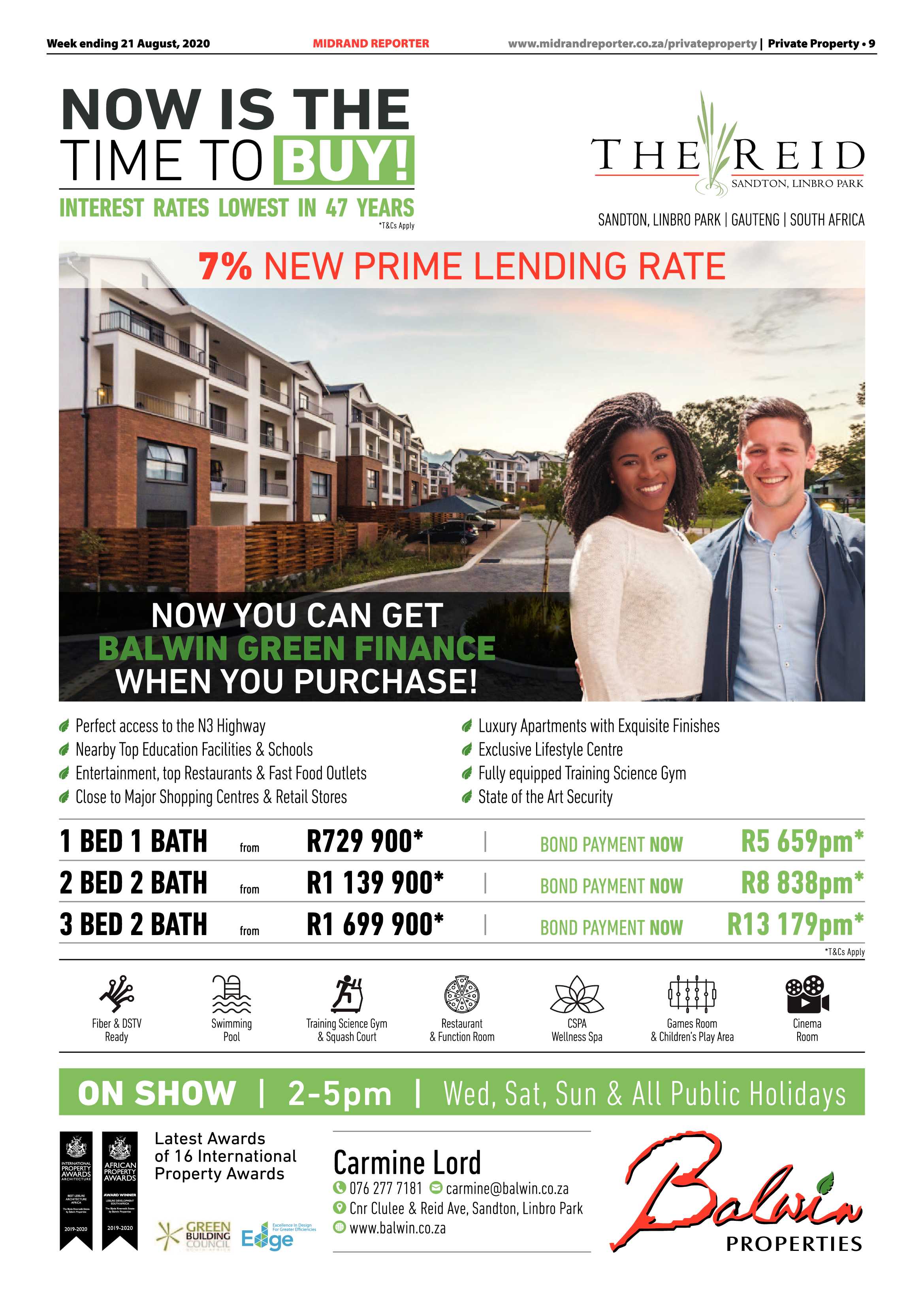 Midrand Reporter  21 August 2020 page 9