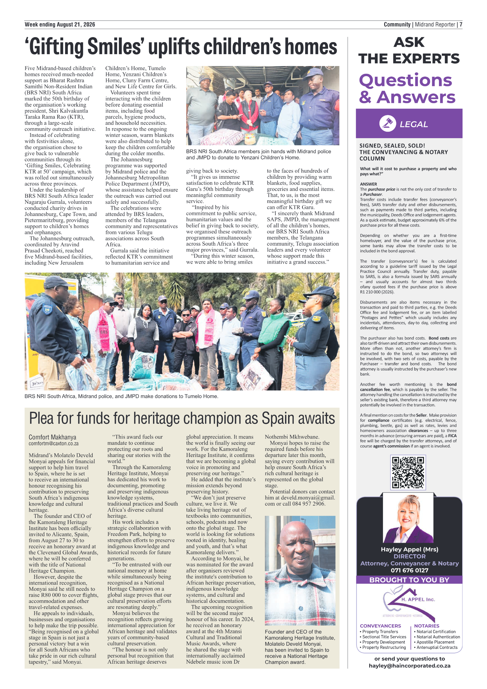 Midrand Reporter 21 August 2026 page 7