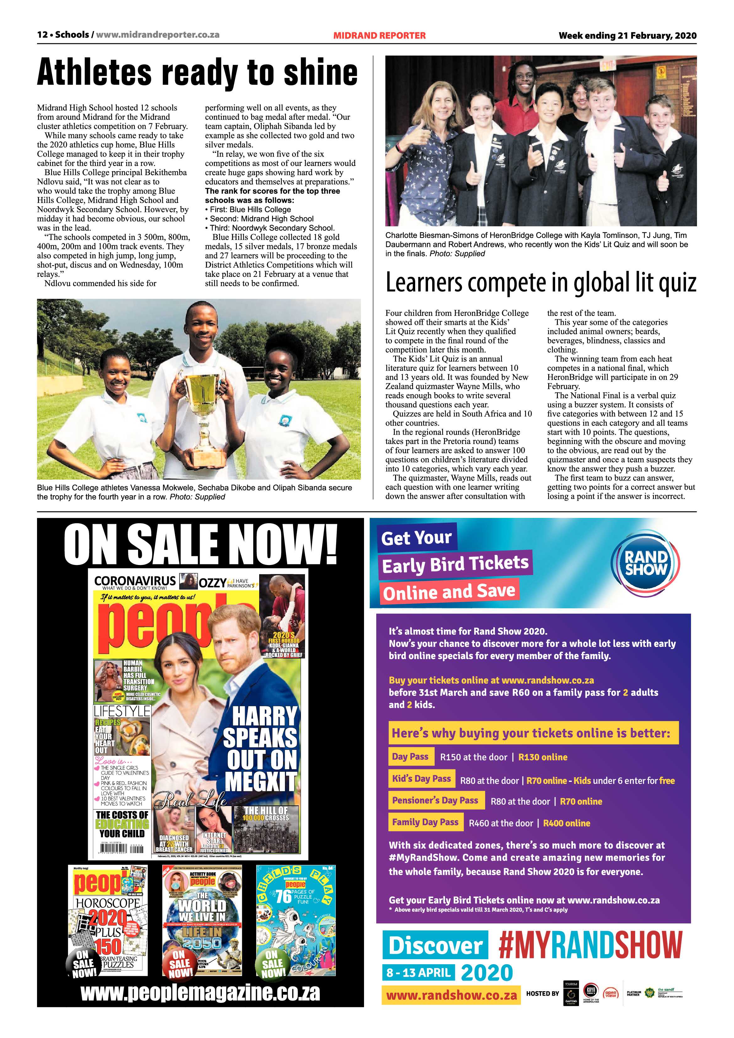 Midrand Reporter 21 February 2020 page 12