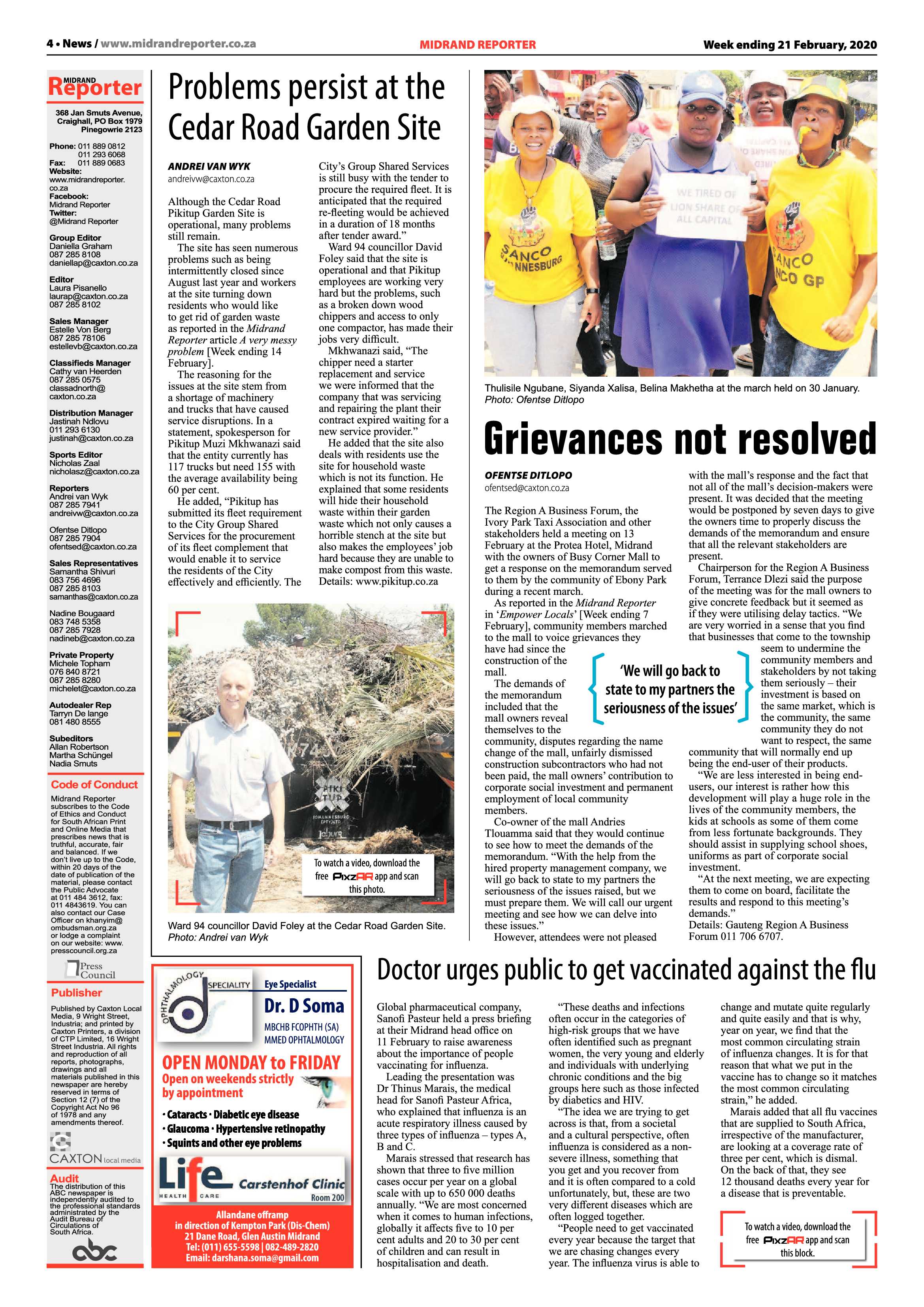 Midrand Reporter 21 February 2020 page 4
