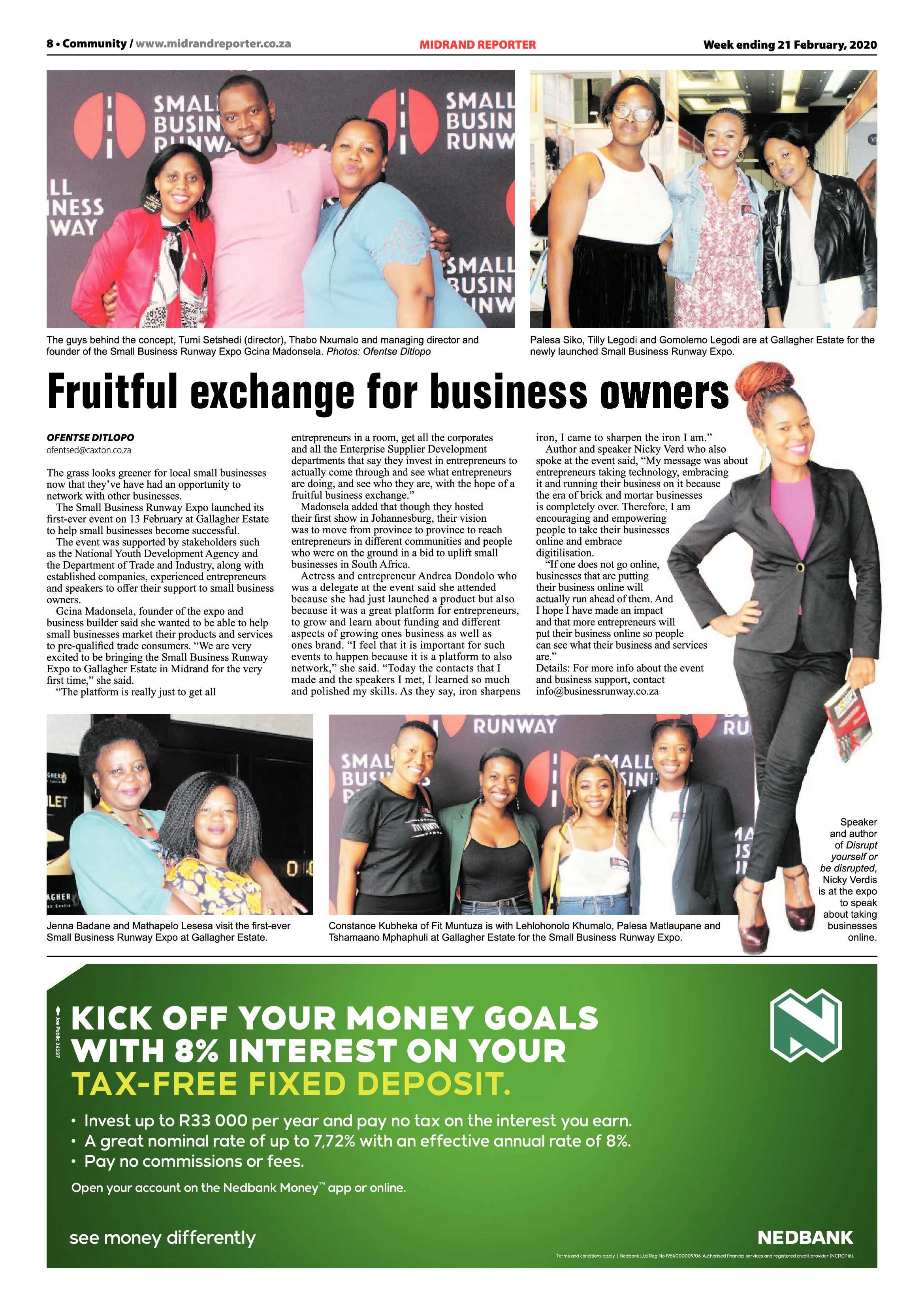 Midrand Reporter 21 February 2020 page 8