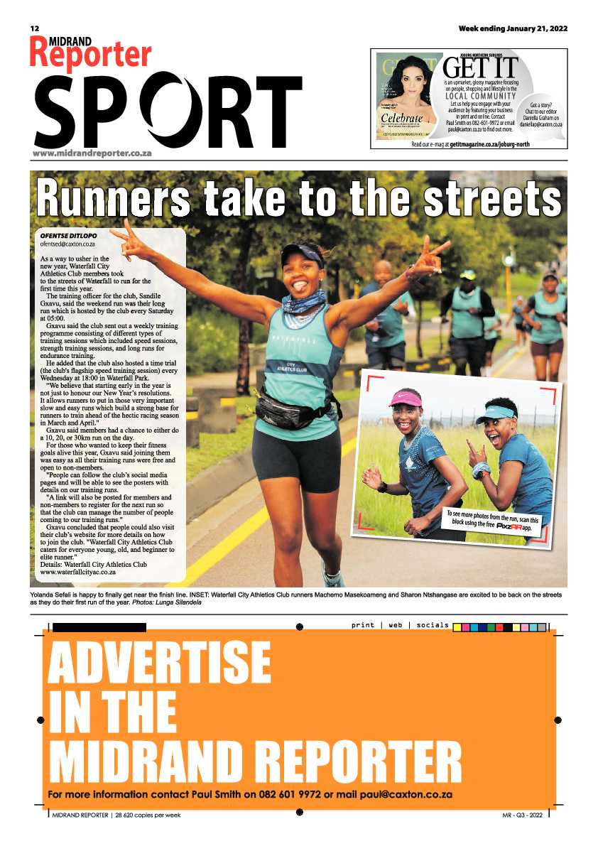 Midrand Reporter 21 January 2022 page 12