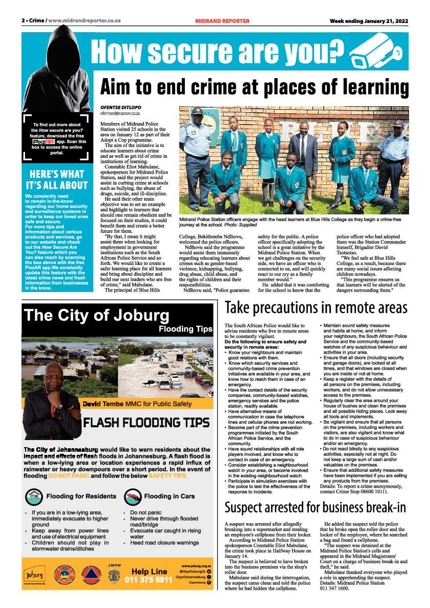 Midrand Reporter 21 January 2022 page 2