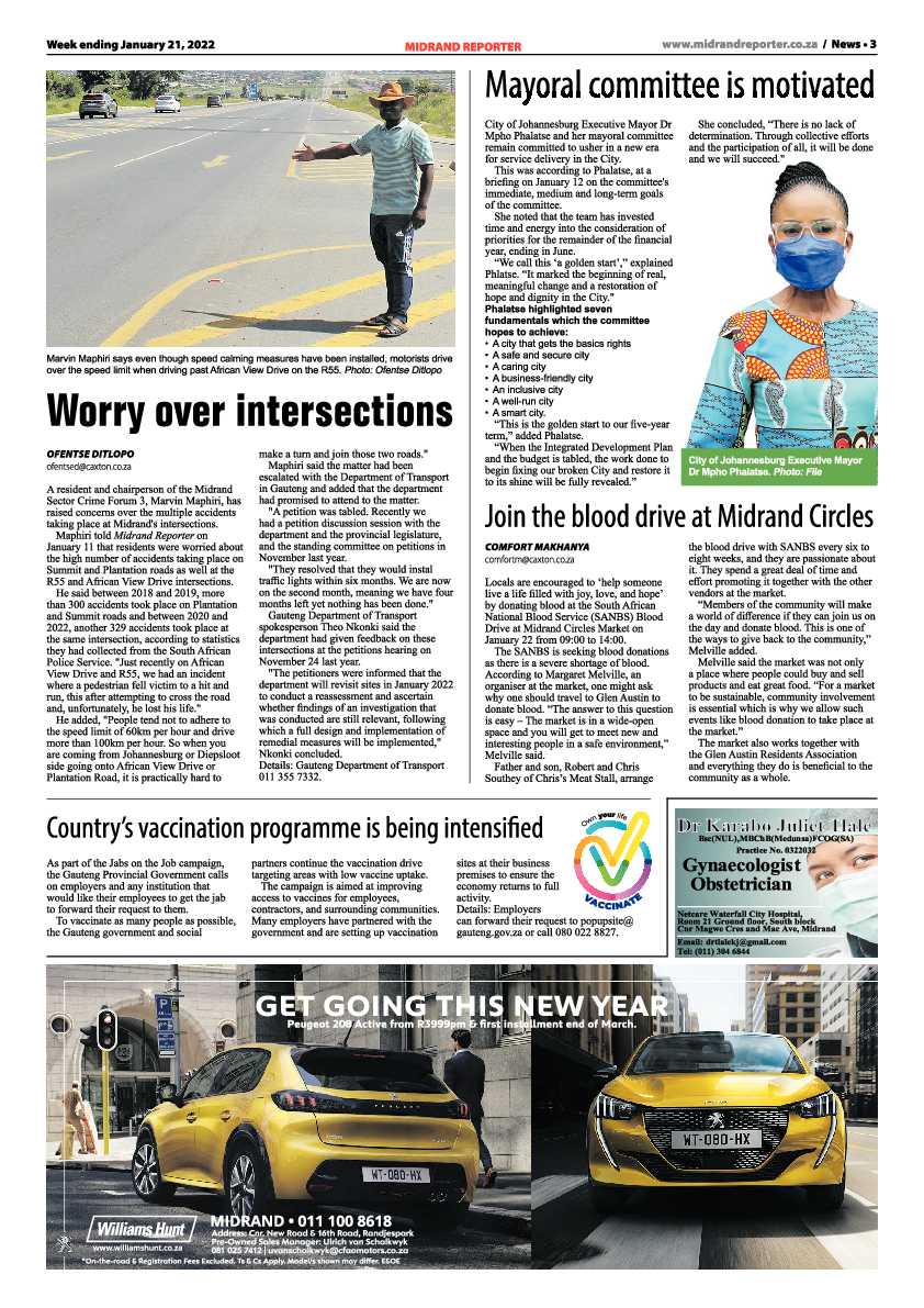 Midrand Reporter 21 January 2022 page 3