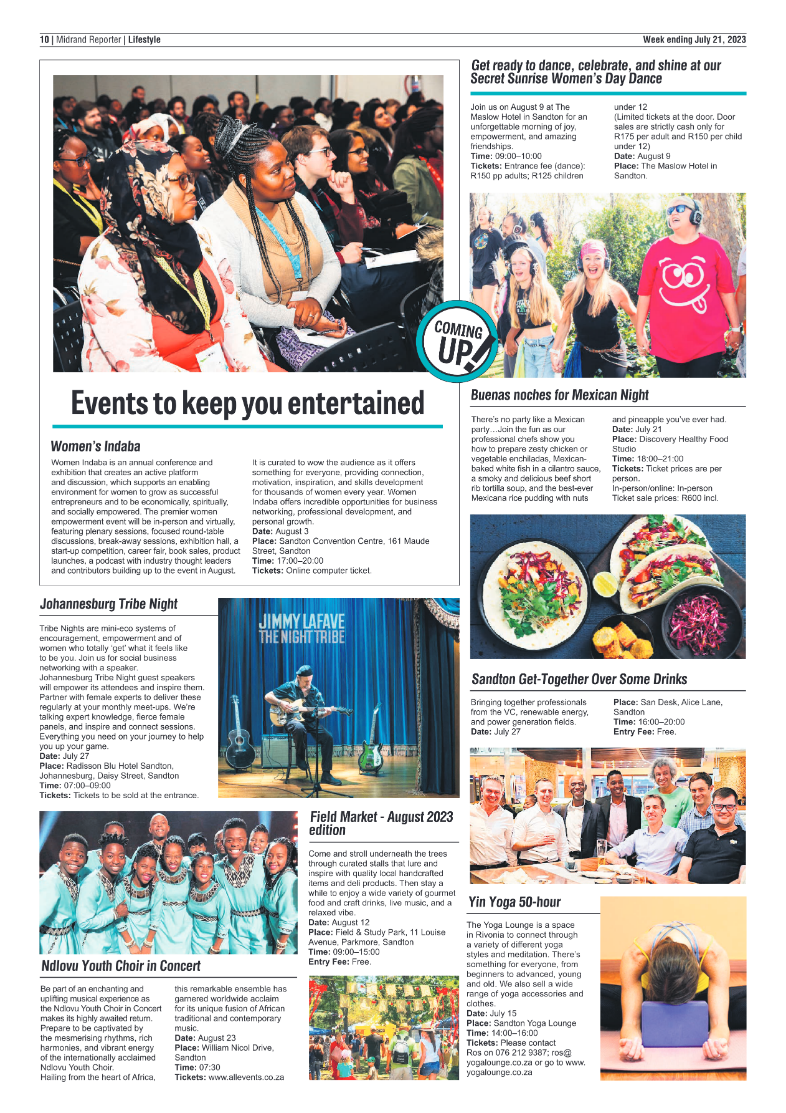 Midrand Reporter 21 July 2023 page 10