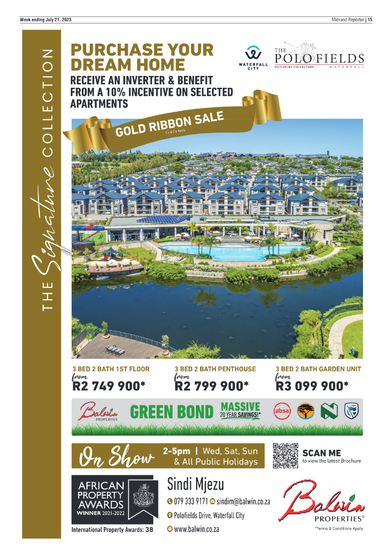 Midrand Reporter 21 July 2023 page 15