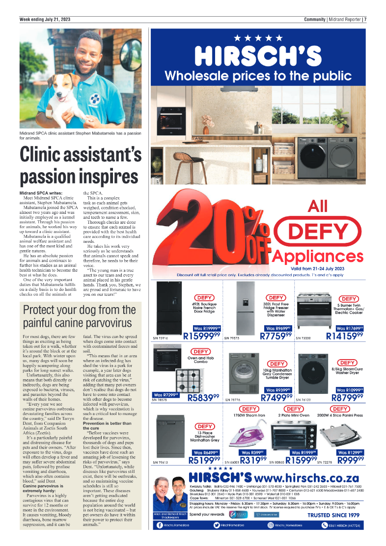 Midrand Reporter 21 July 2023 page 7