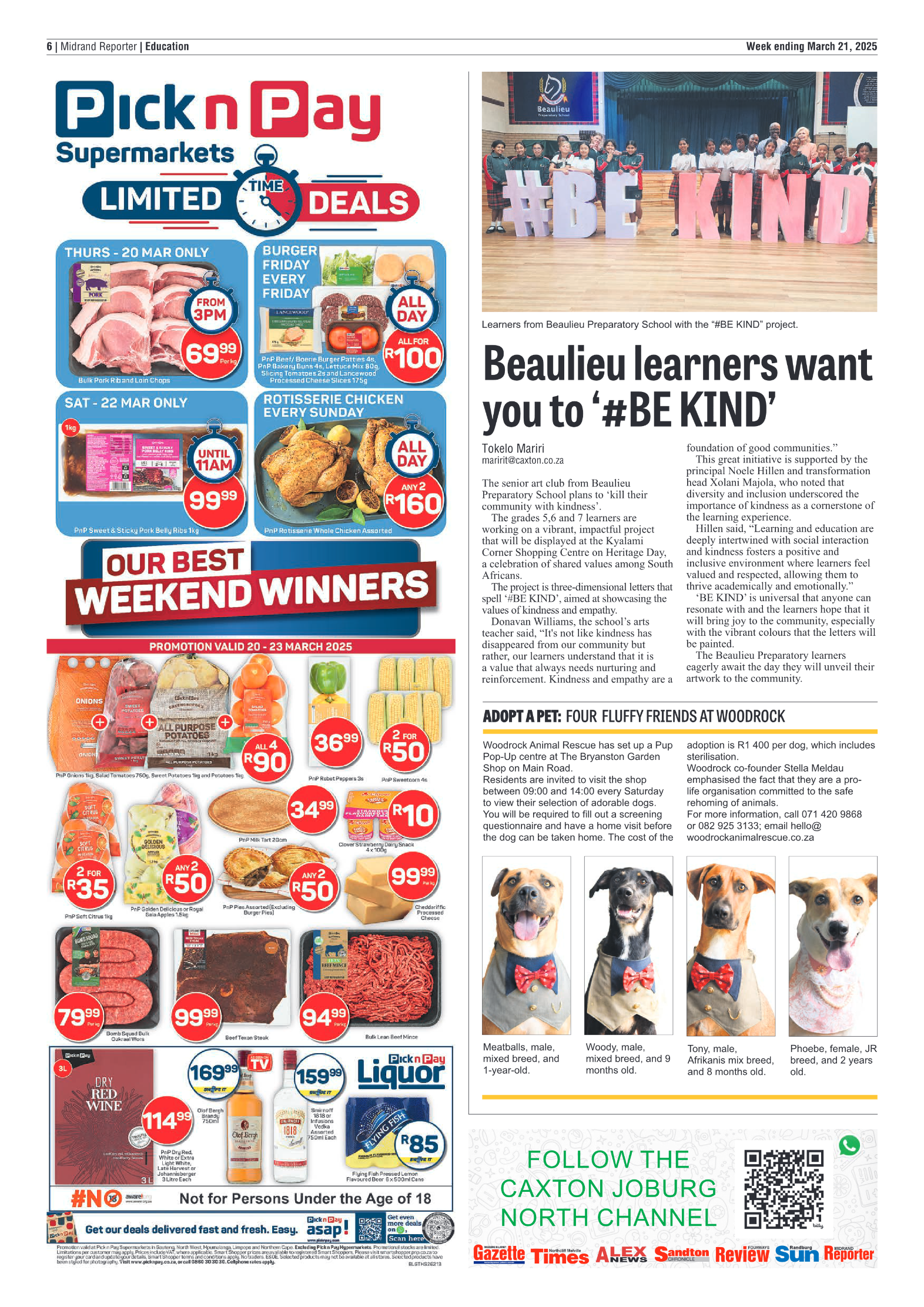 Midrand Reporter 21 March 2025 page 6