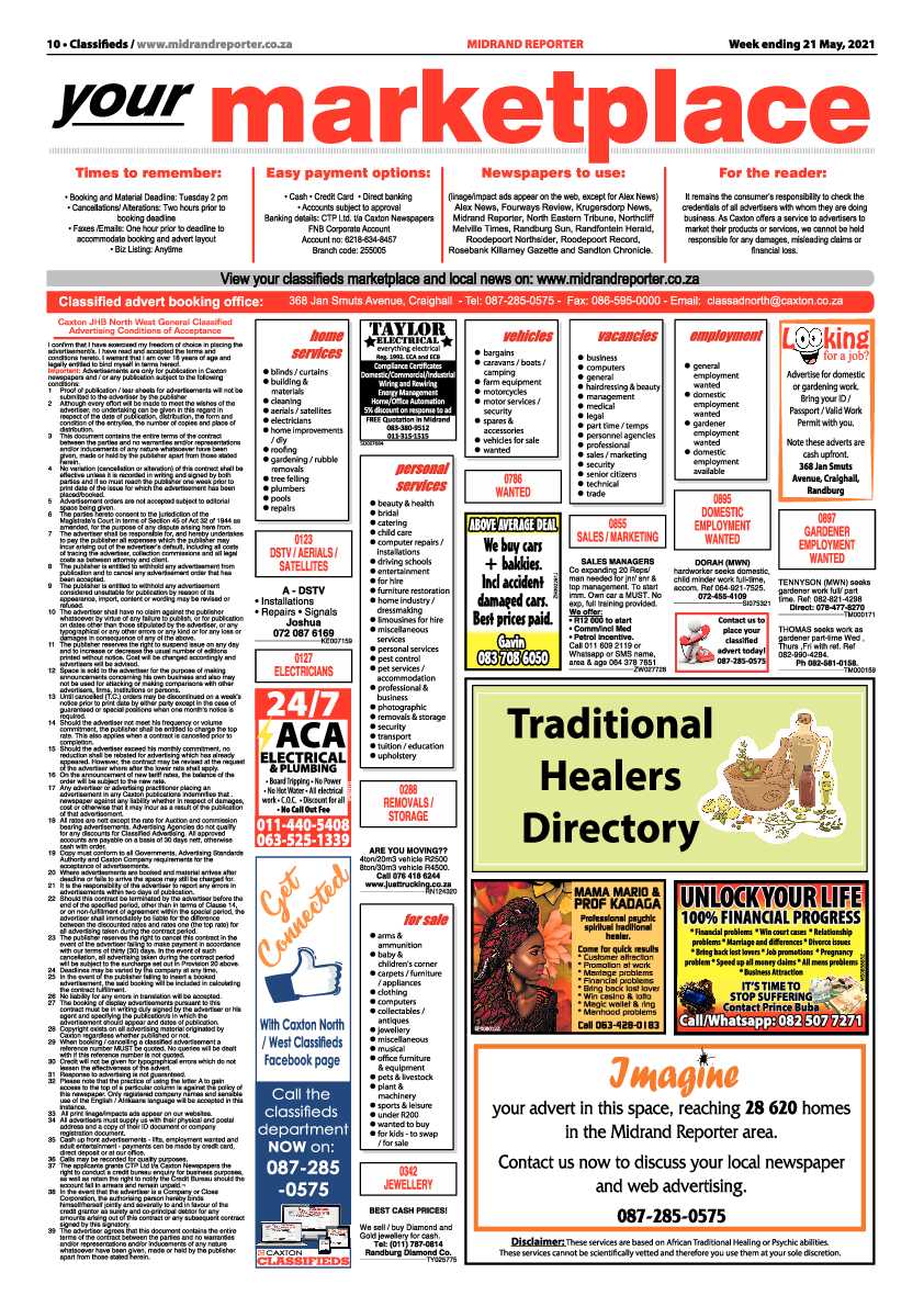 Midrand Reporter 21 May 2021 page 10