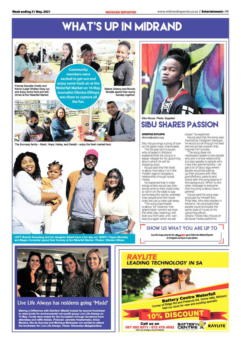 Midrand Reporter 21 May 2021 page 11