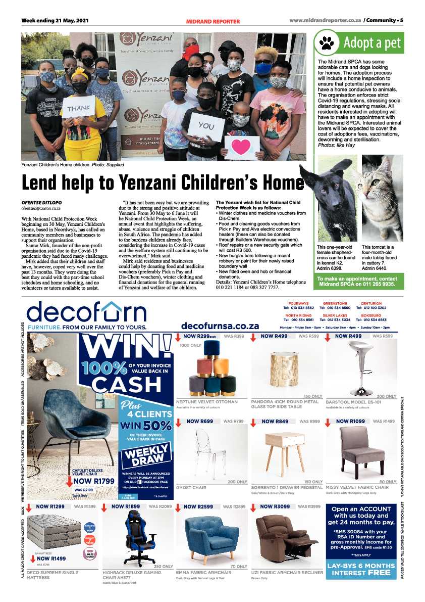 Midrand Reporter 21 May 2021 page 5