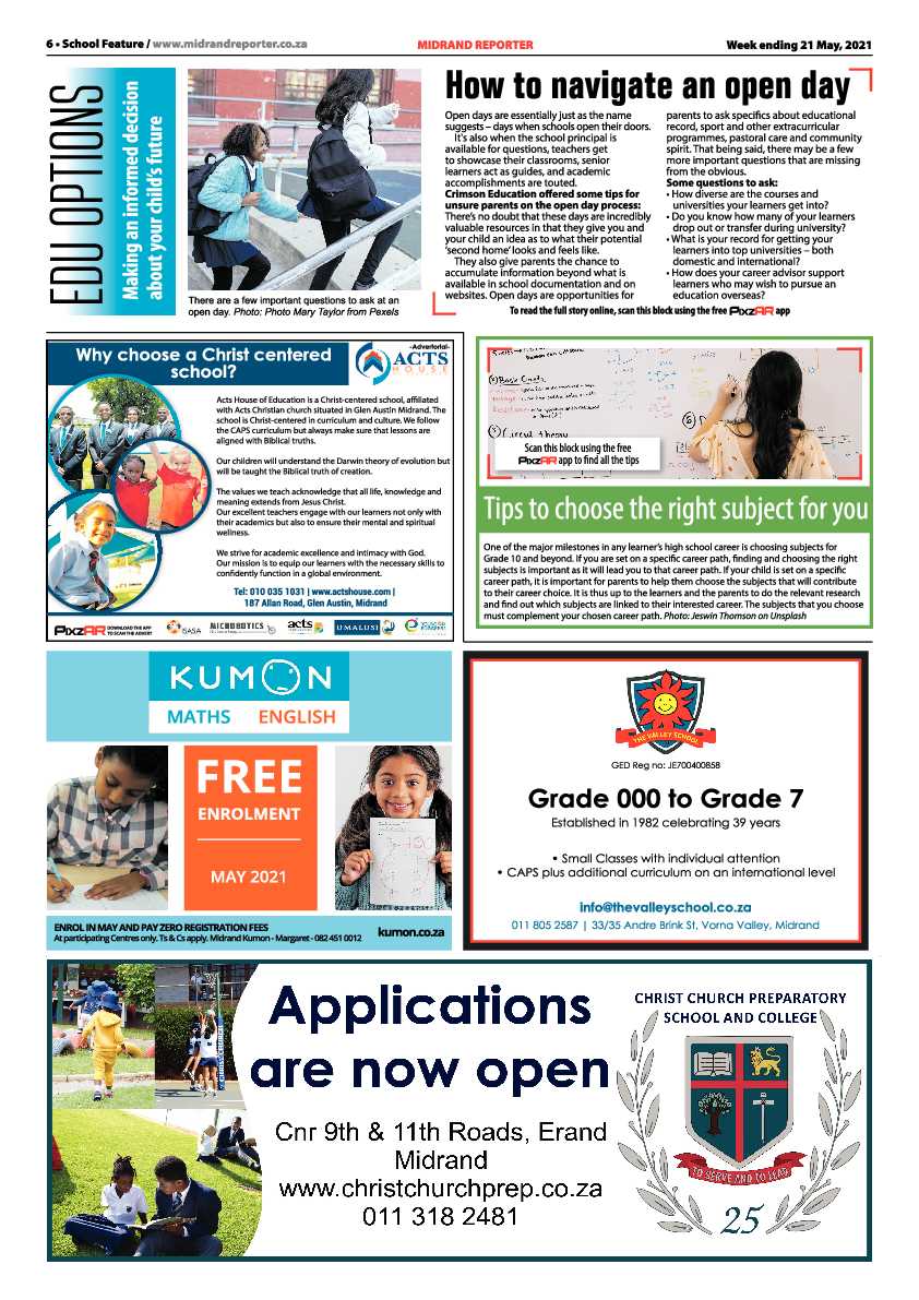 Midrand Reporter 21 May 2021 page 6