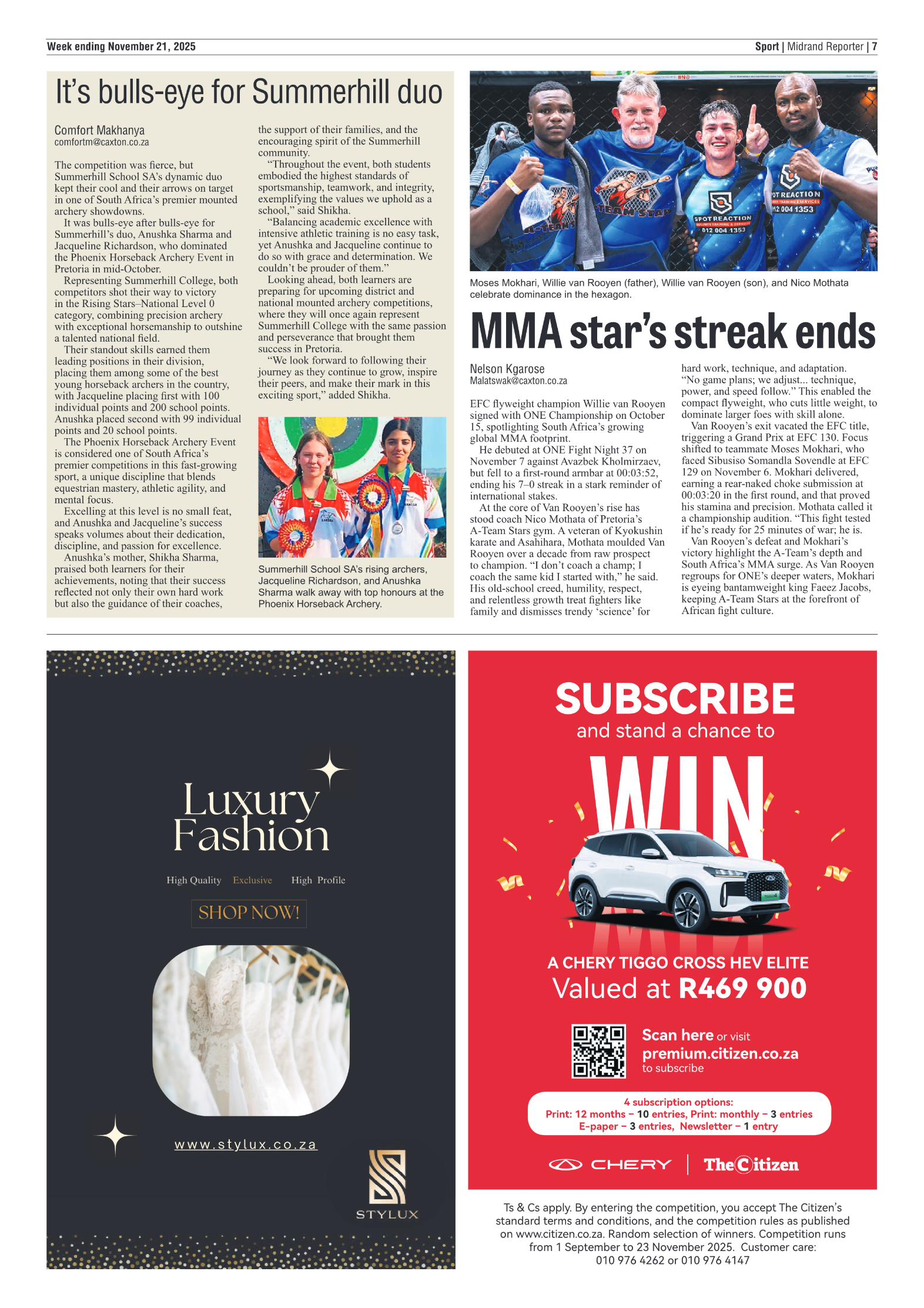Midrand Reporter 21 November 2025 page 7