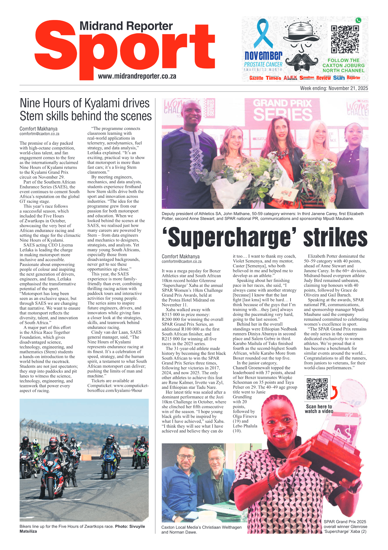 Midrand Reporter 21 November 2025 page 8