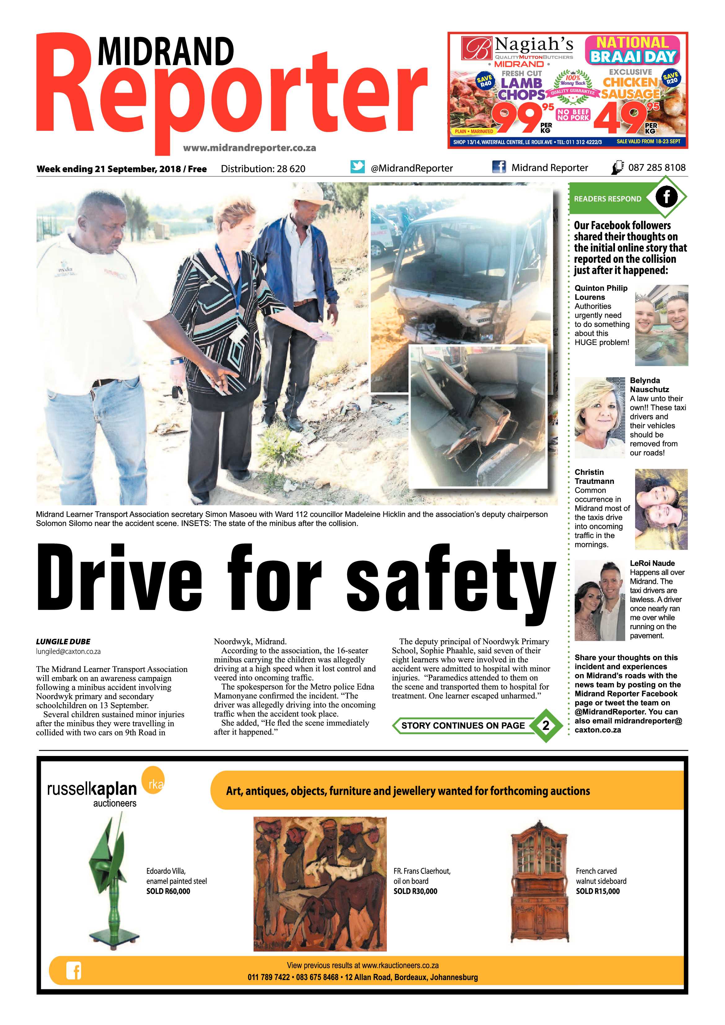 Midrand Reporter 21 September, 2018 page 1