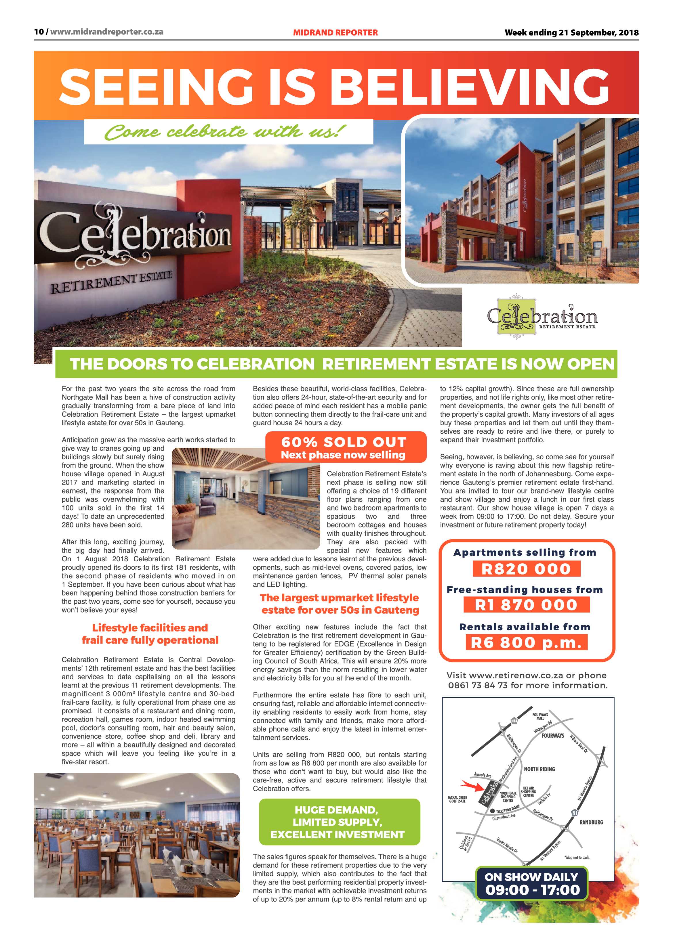 Midrand Reporter 21 September, 2018 page 10