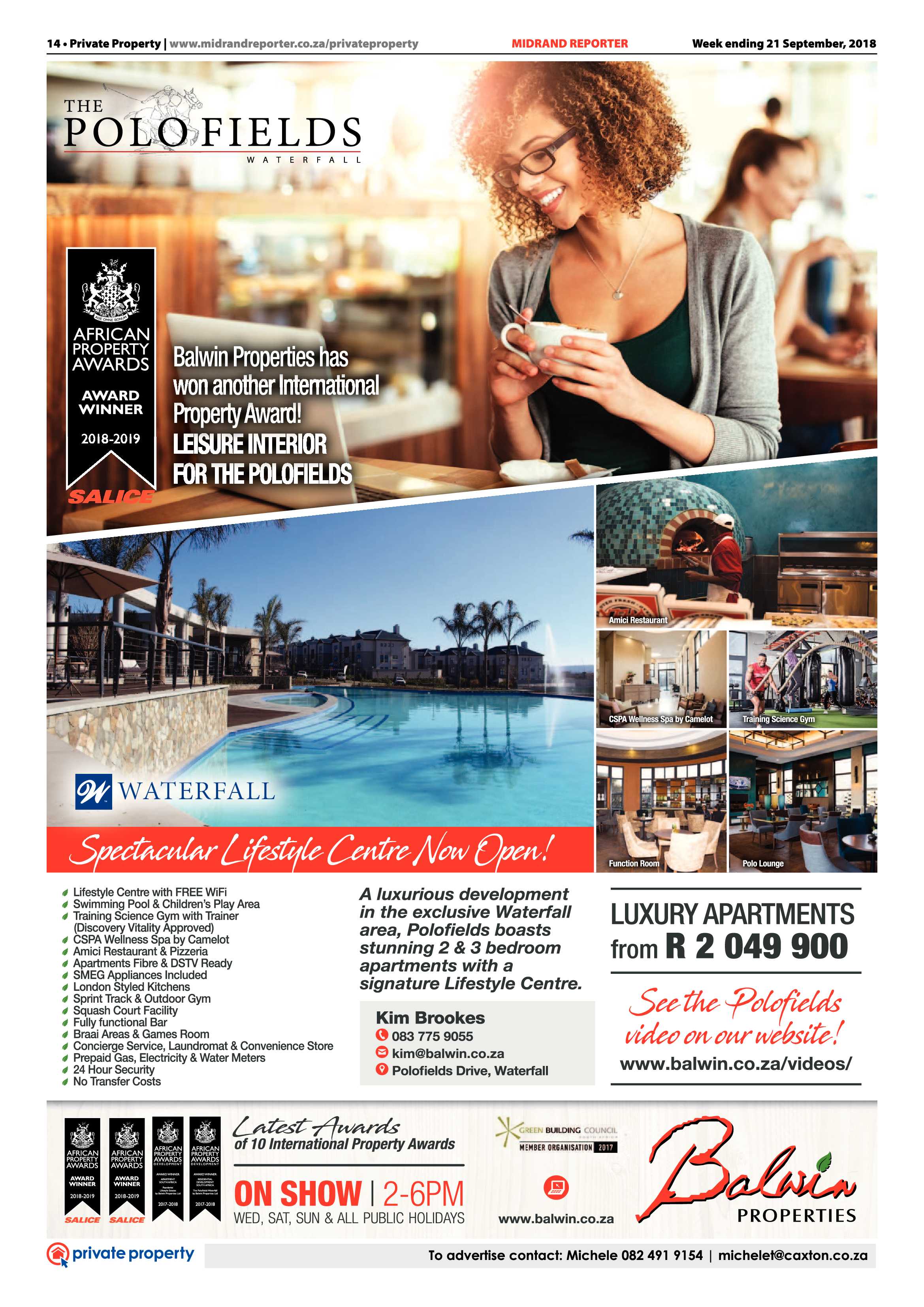 Midrand Reporter 21 September, 2018 page 14