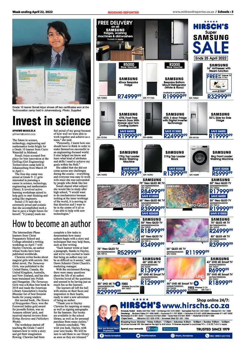 Midrand Reporter 22 April 2022 page 5